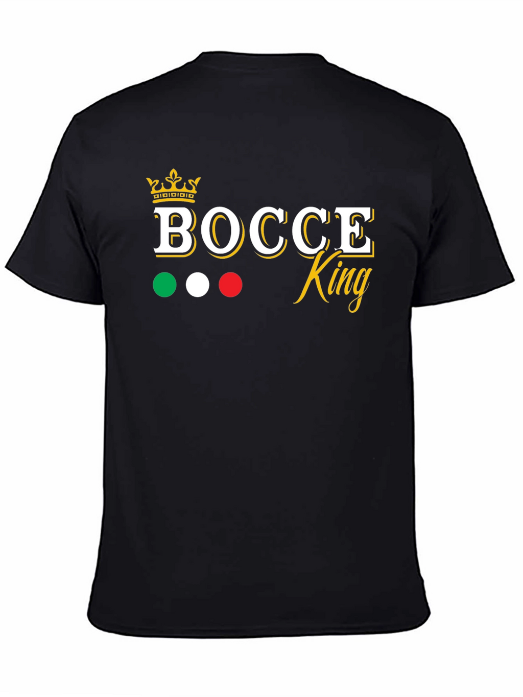 Bocce King T-Shirt - Italian Pride Tee