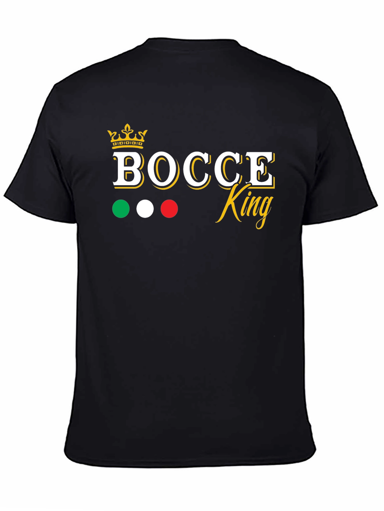Bocce King T-Shirt - Italian Pride Tee