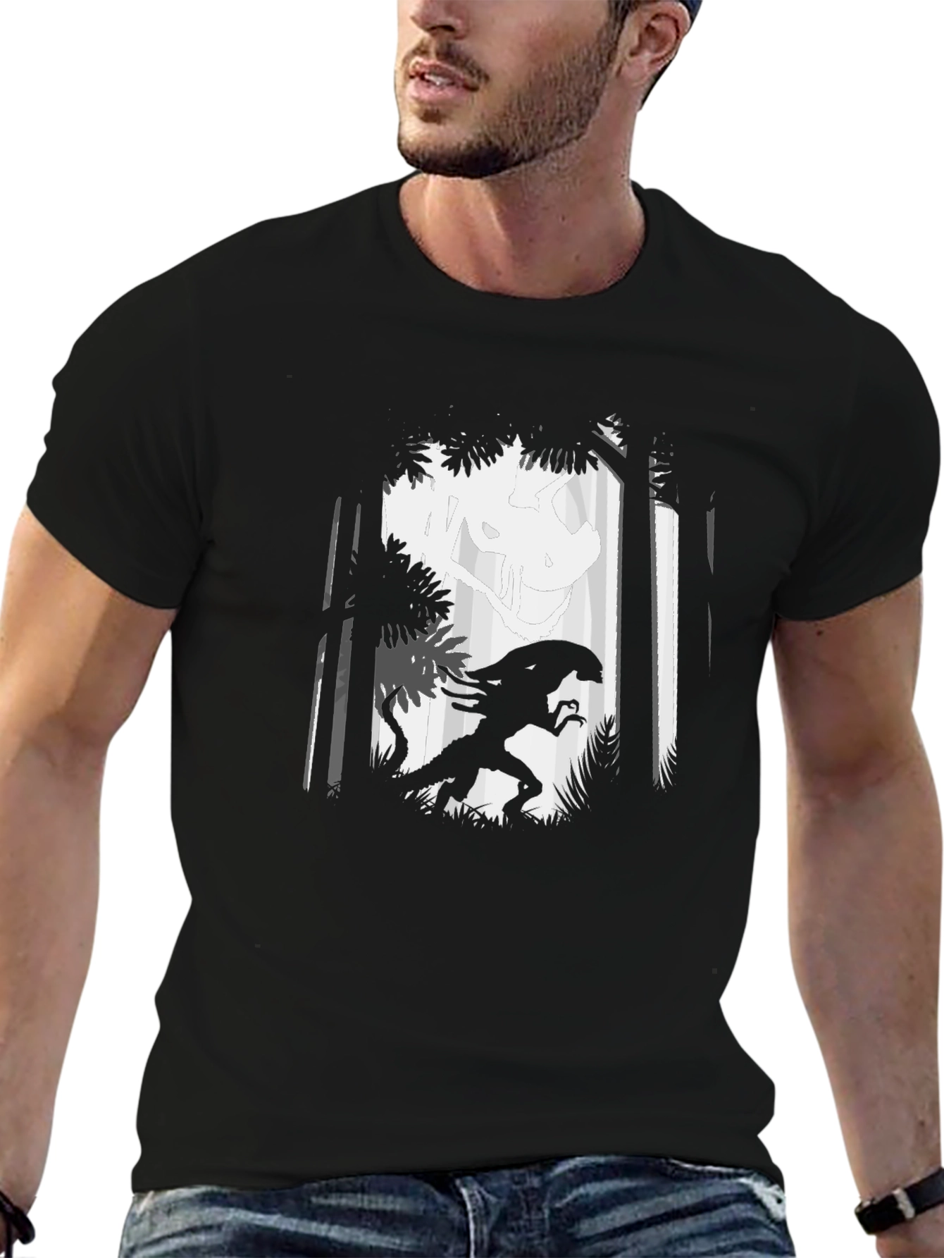 Alien vs Predator Graphic Tee - Black
