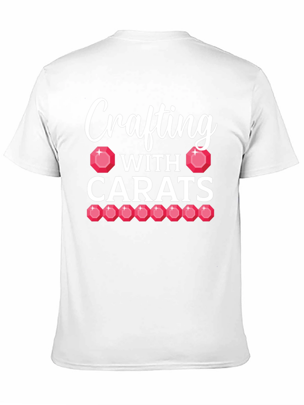 Crafting With Carats Black T-Shirt