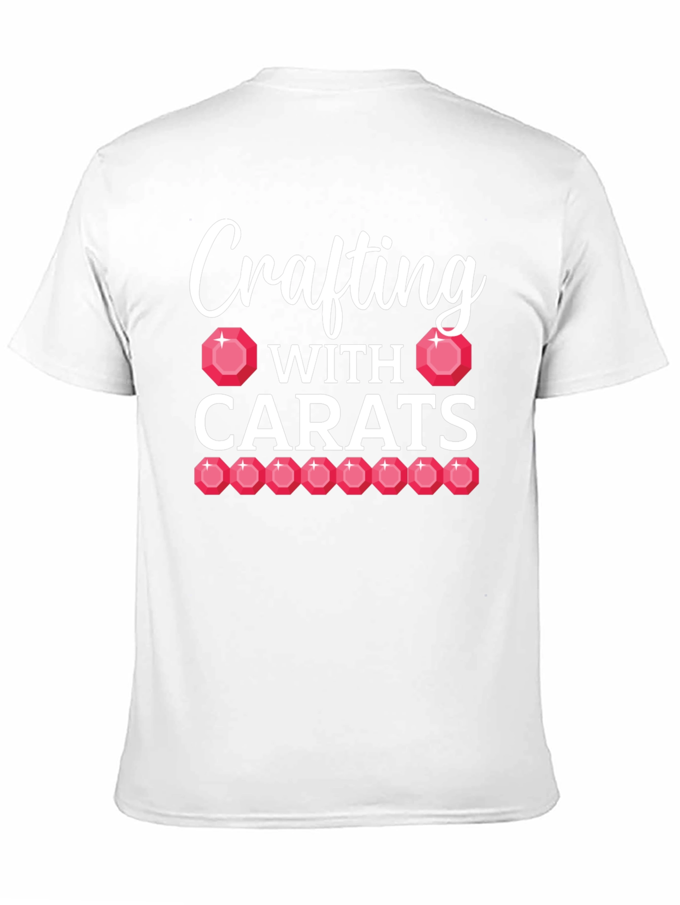 Crafting With Carats Black T-Shirt