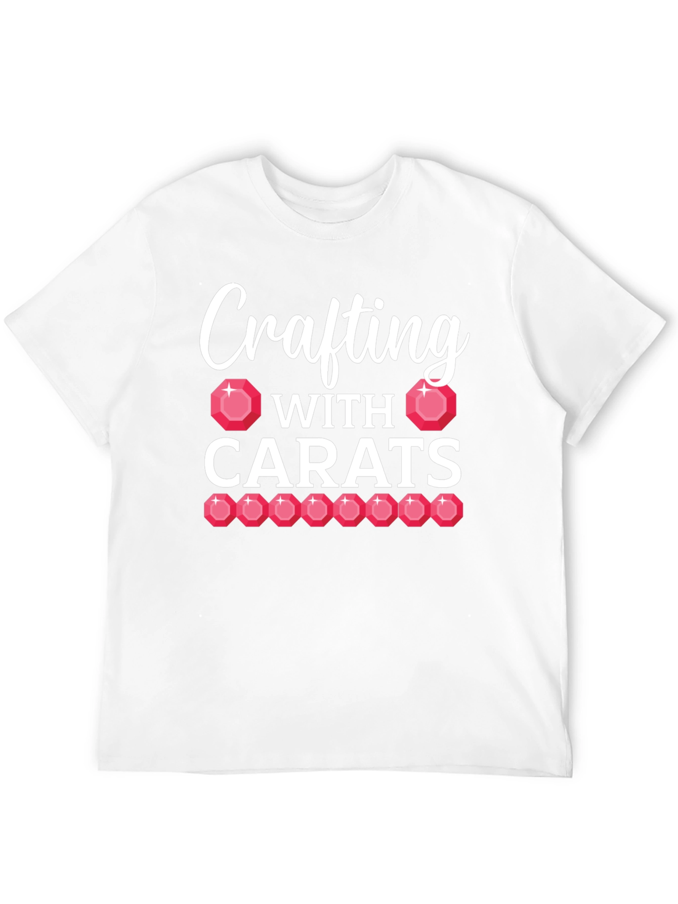 Crafting With Carats Black T-Shirt