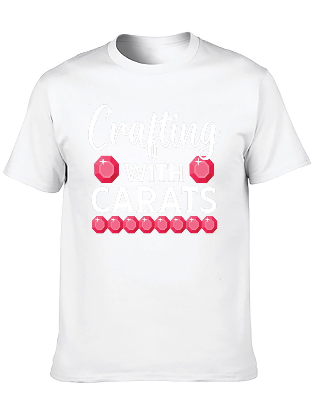 Crafting With Carats Black T-Shirt