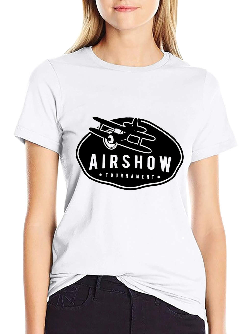 Airshow Tournament Black T-Shirt