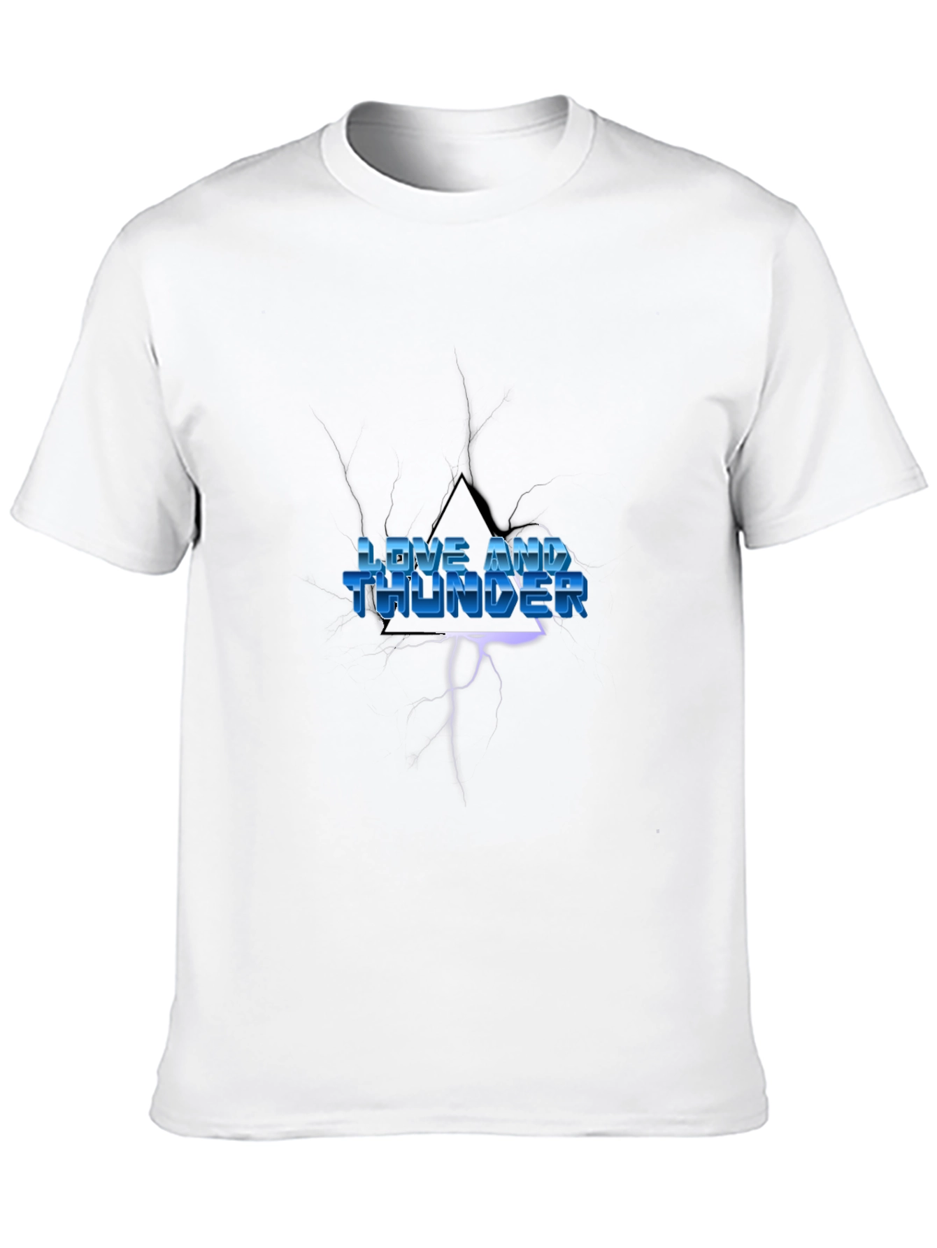 Love and Thunder Black Graphic Tee
