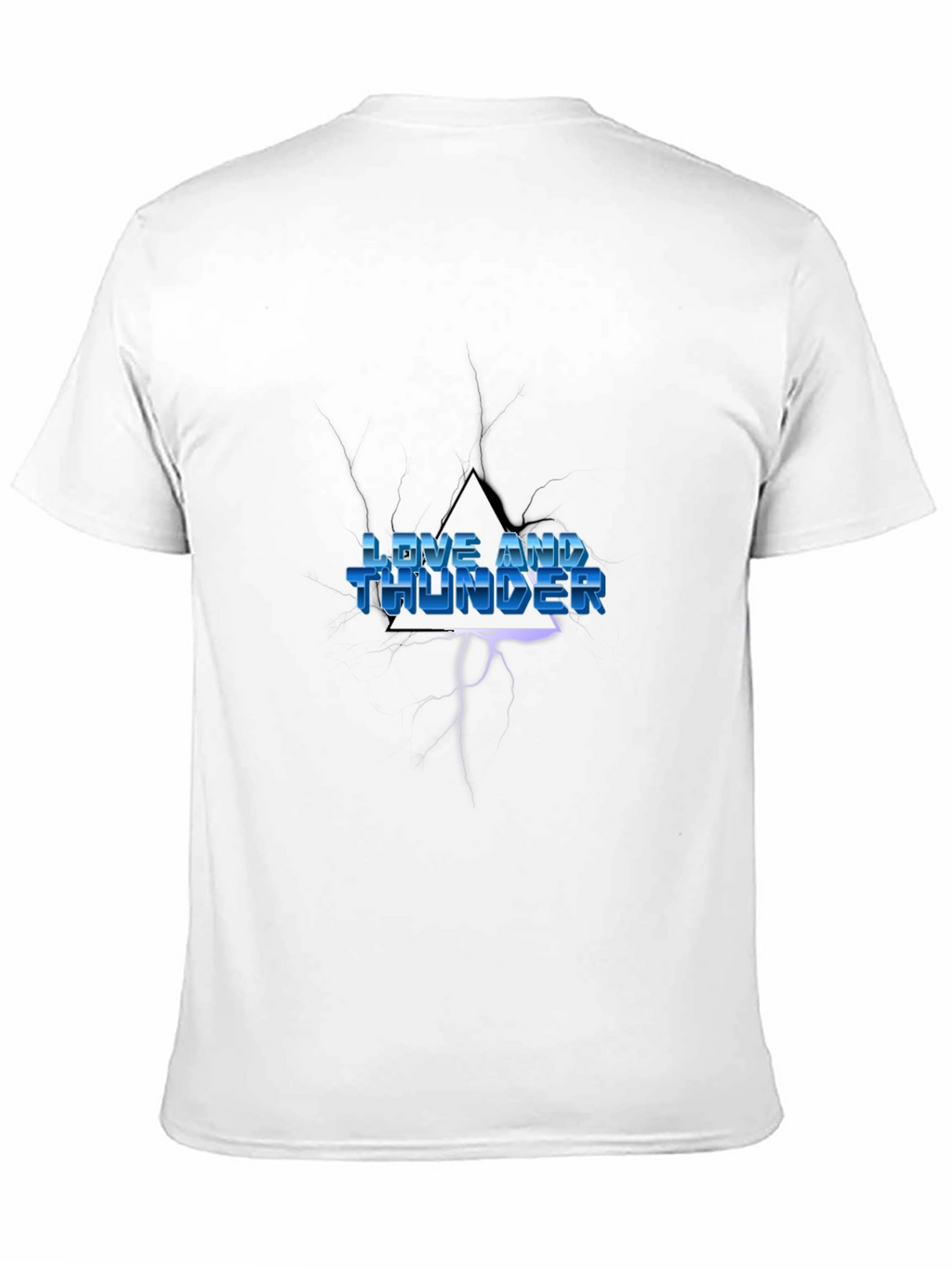 Love and Thunder Black Graphic Tee