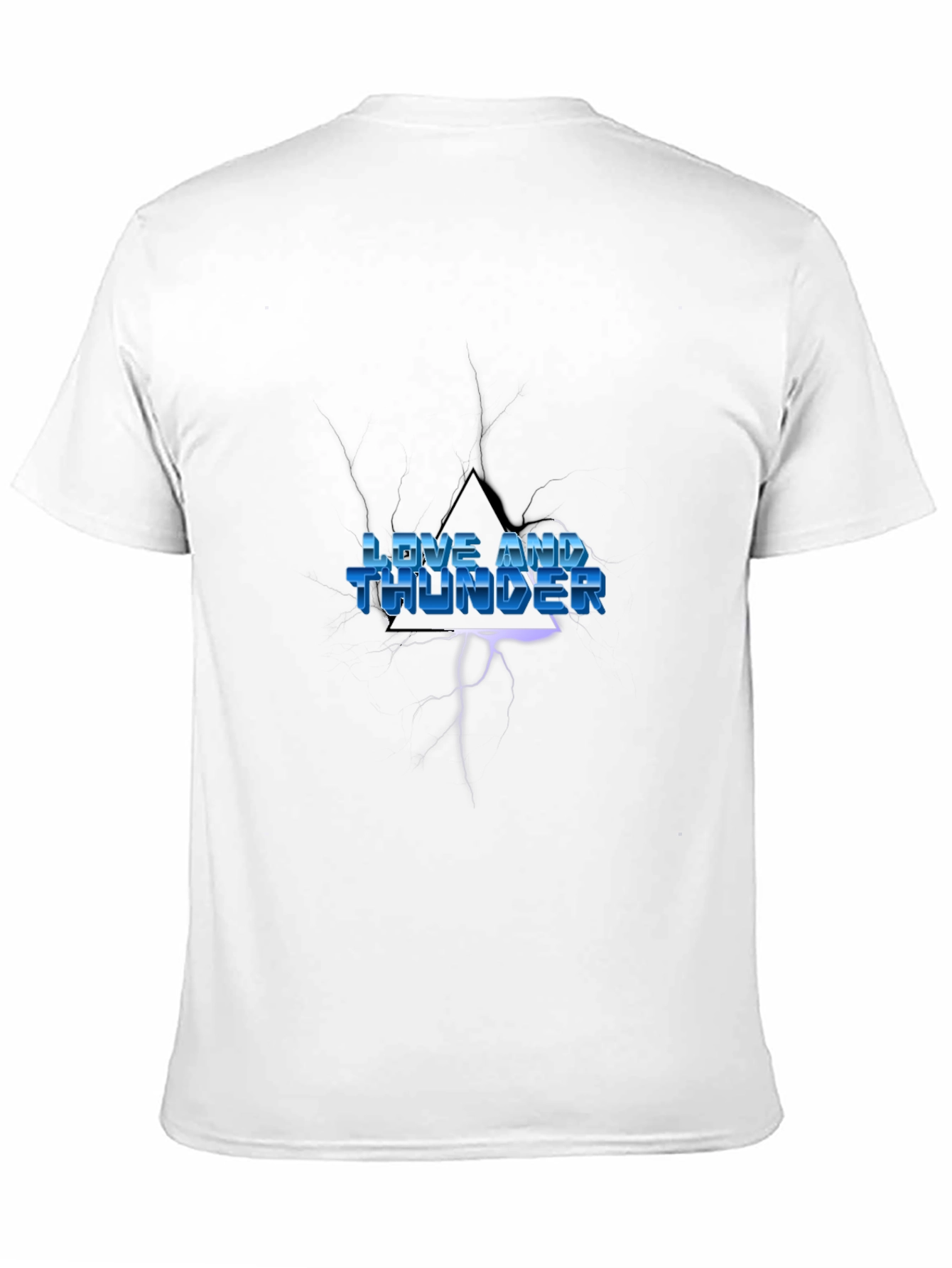 Love and Thunder Black Graphic Tee