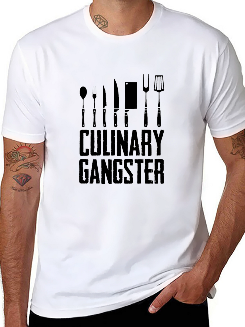 Culinary Gangster T-Shirt - Black