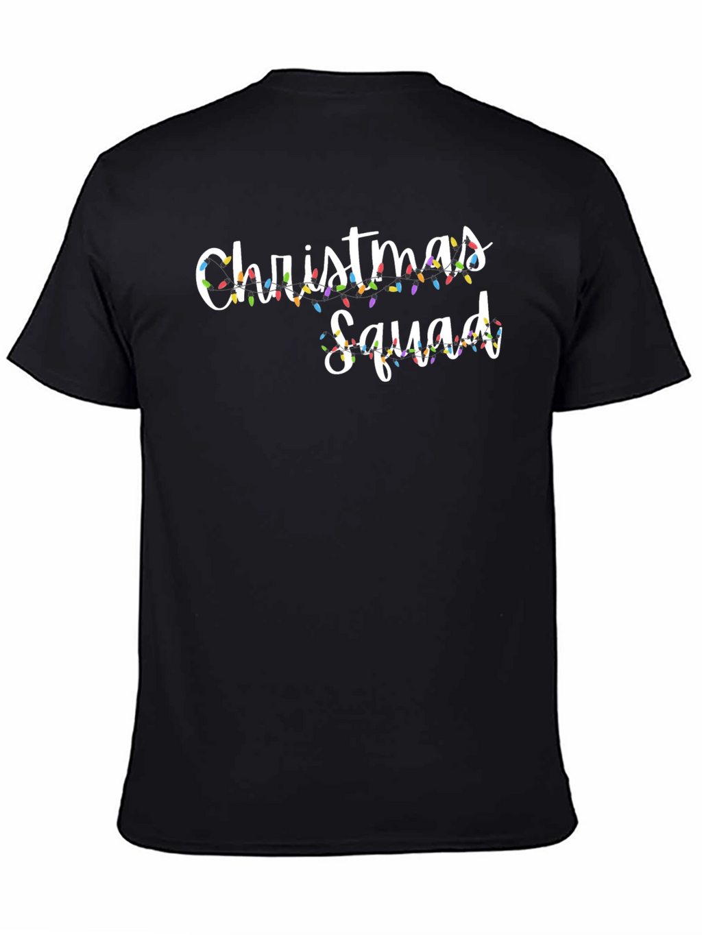 Christmas Squad Black T-Shirt
