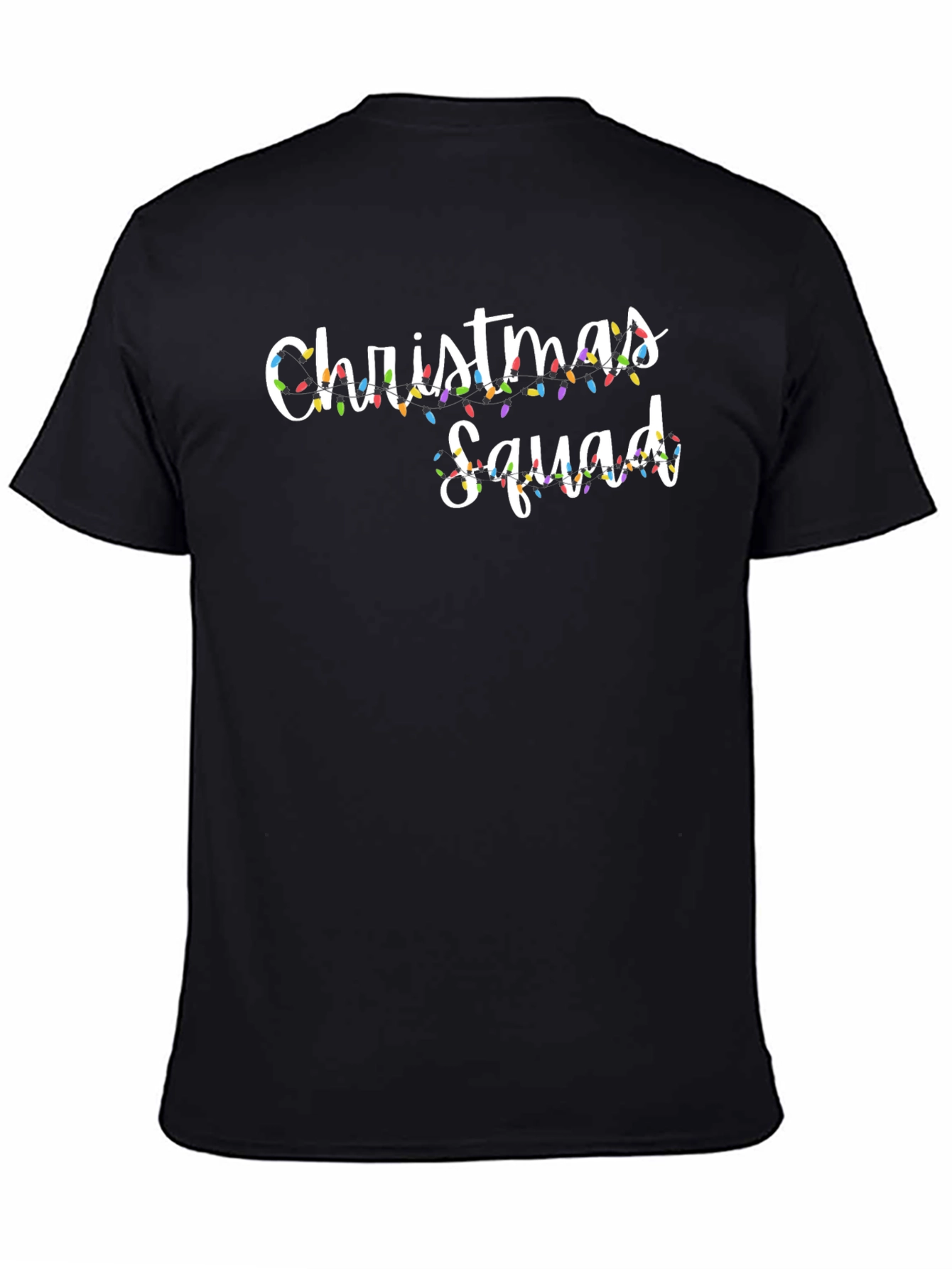 Christmas Squad Black T-Shirt