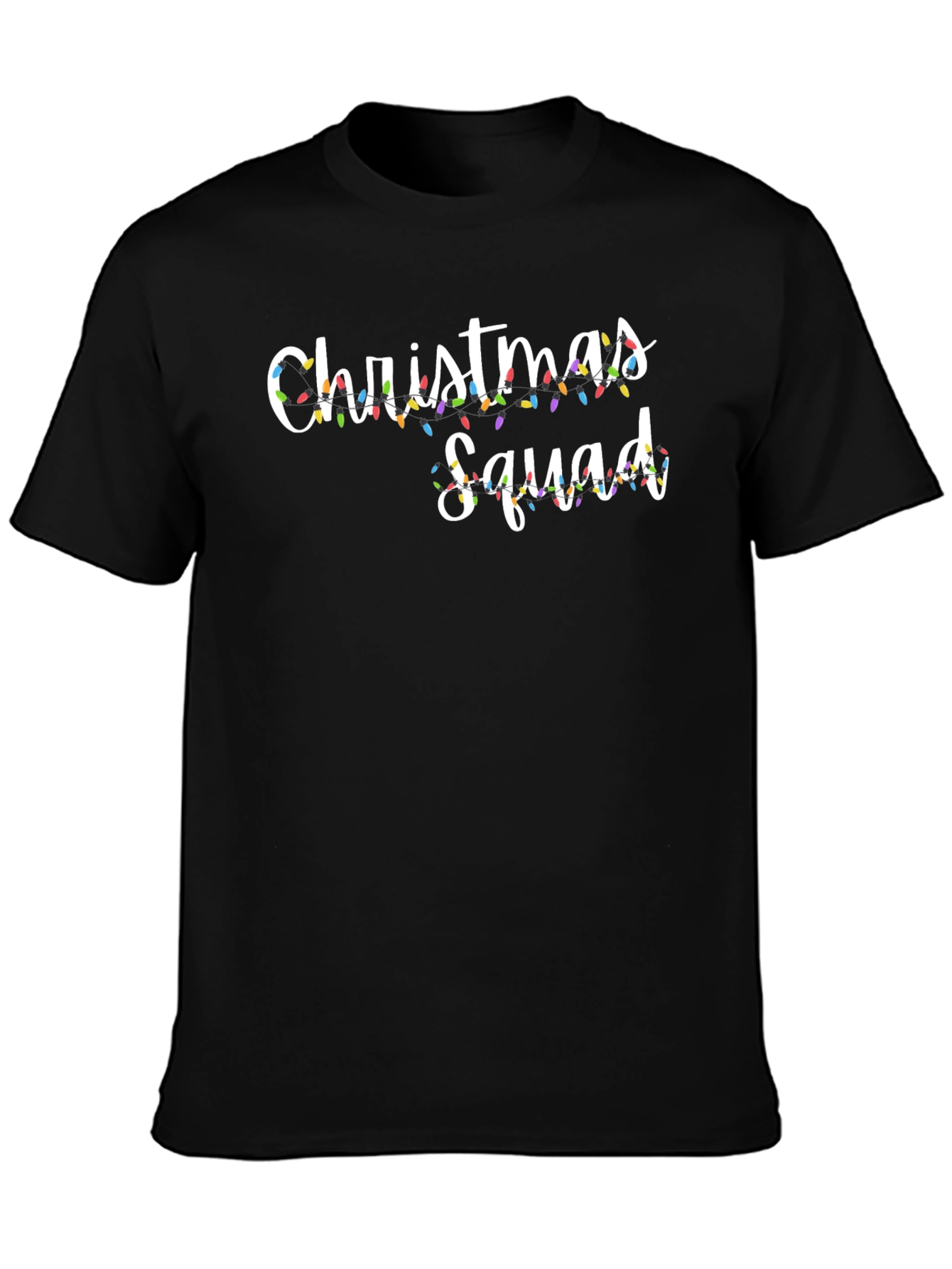 Christmas Squad Black T-Shirt