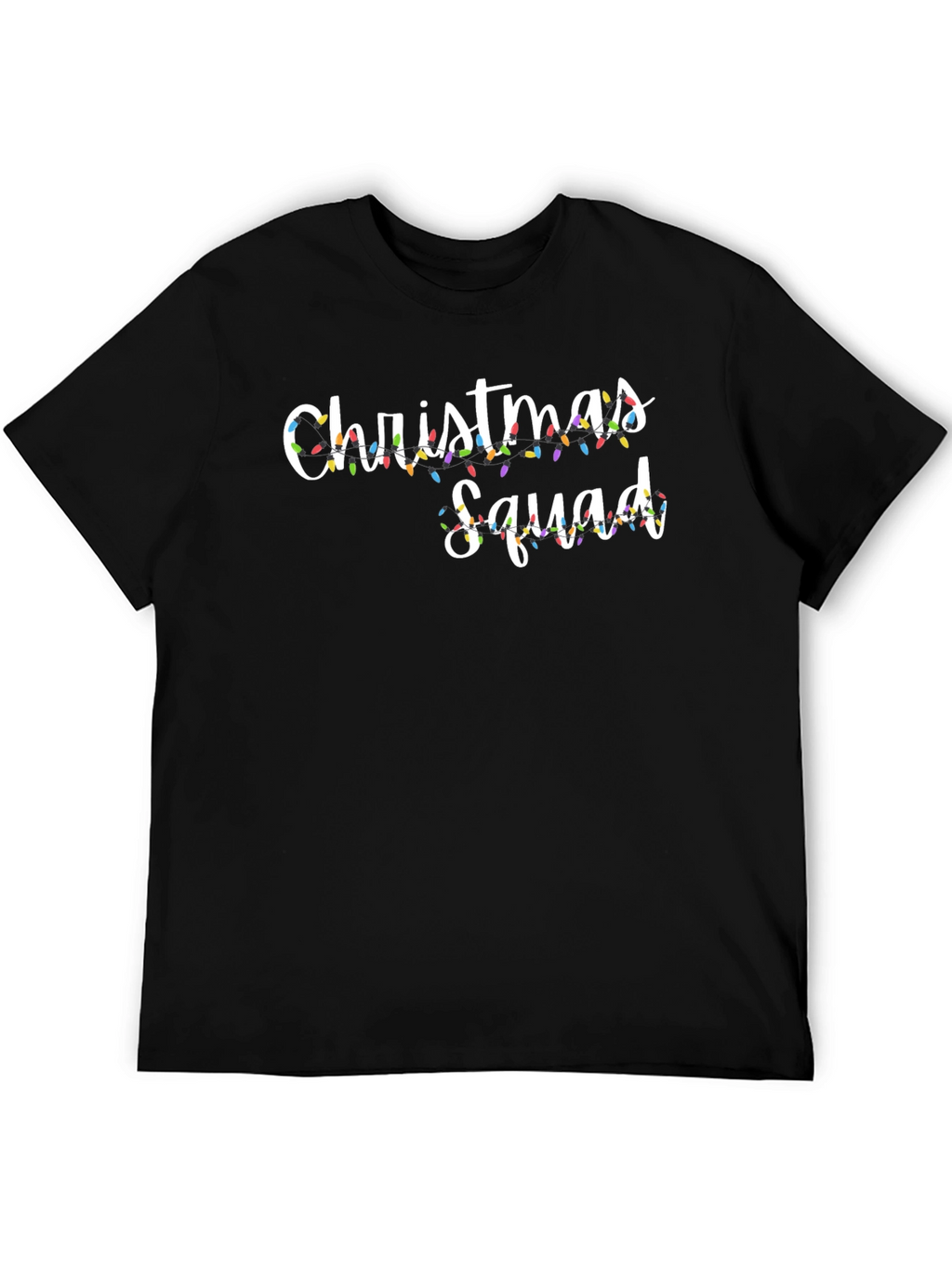 Christmas Squad Black T-Shirt