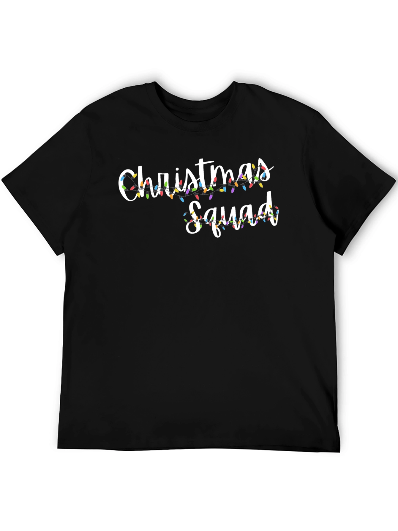 Christmas Squad Black T-Shirt