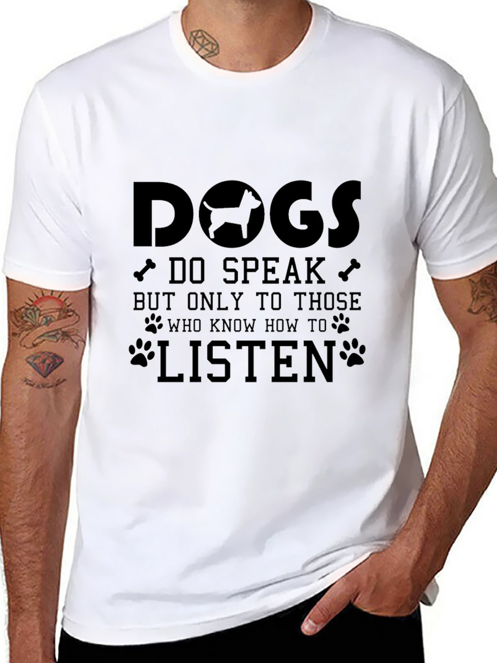 Dogs Speak T-Shirt