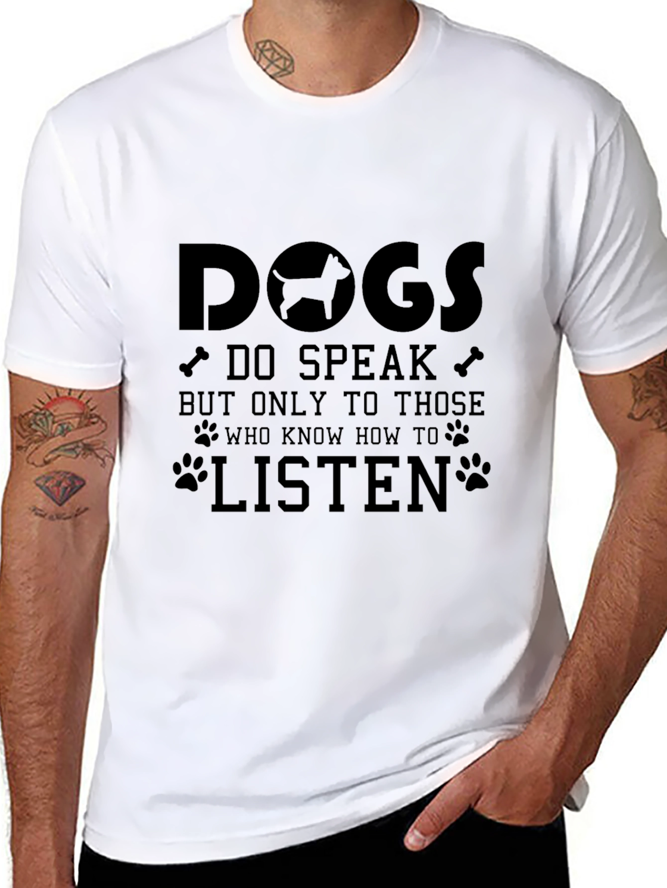 Dogs Speak T-Shirt