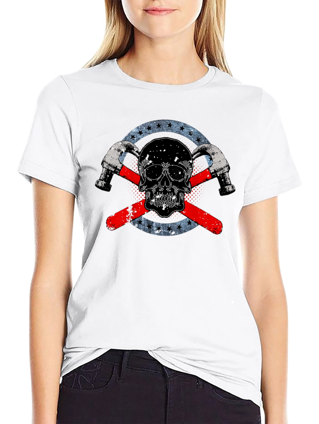 Skull & Hammers Graphic Tee