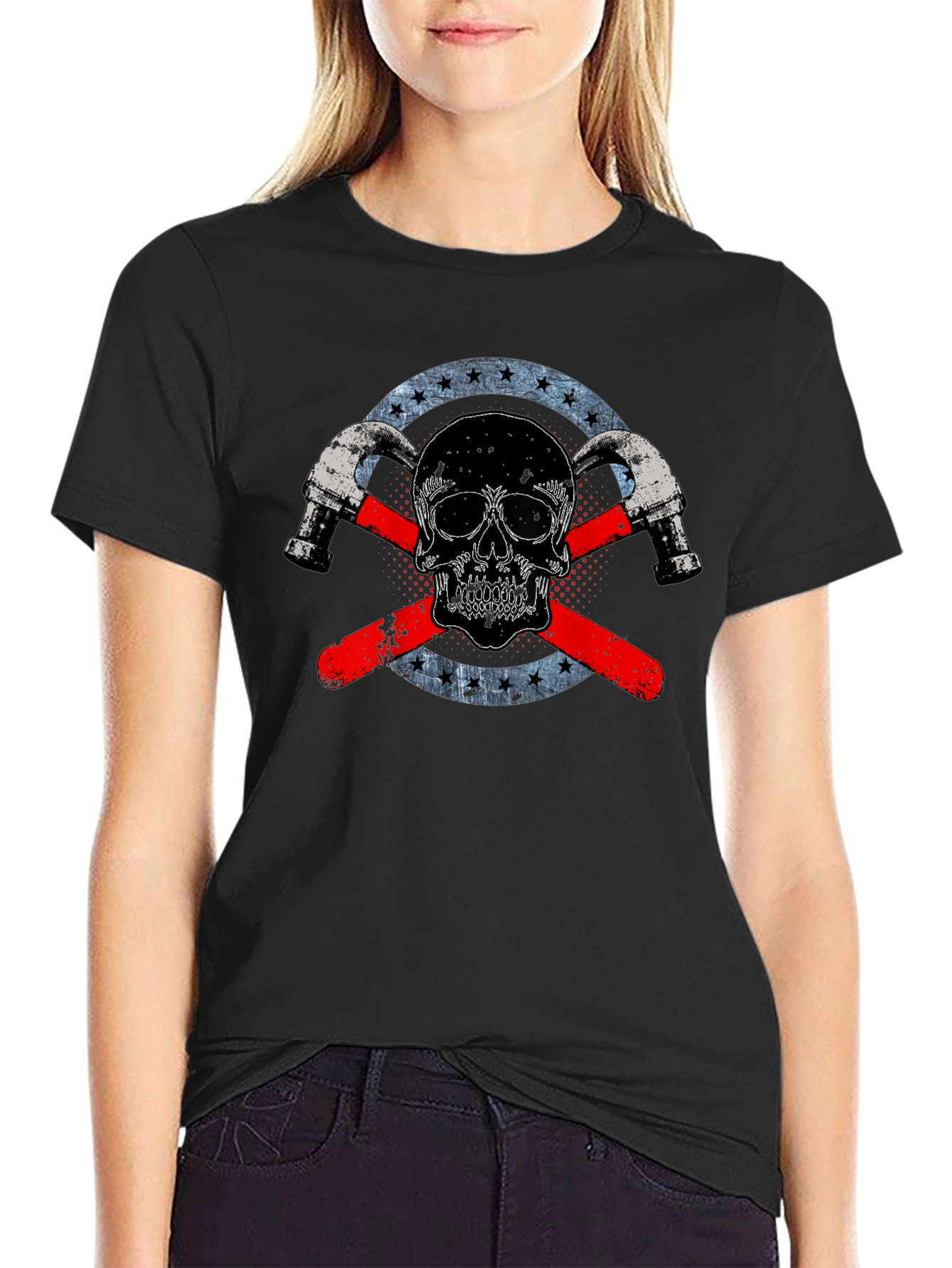 Skull & Hammers Graphic Tee