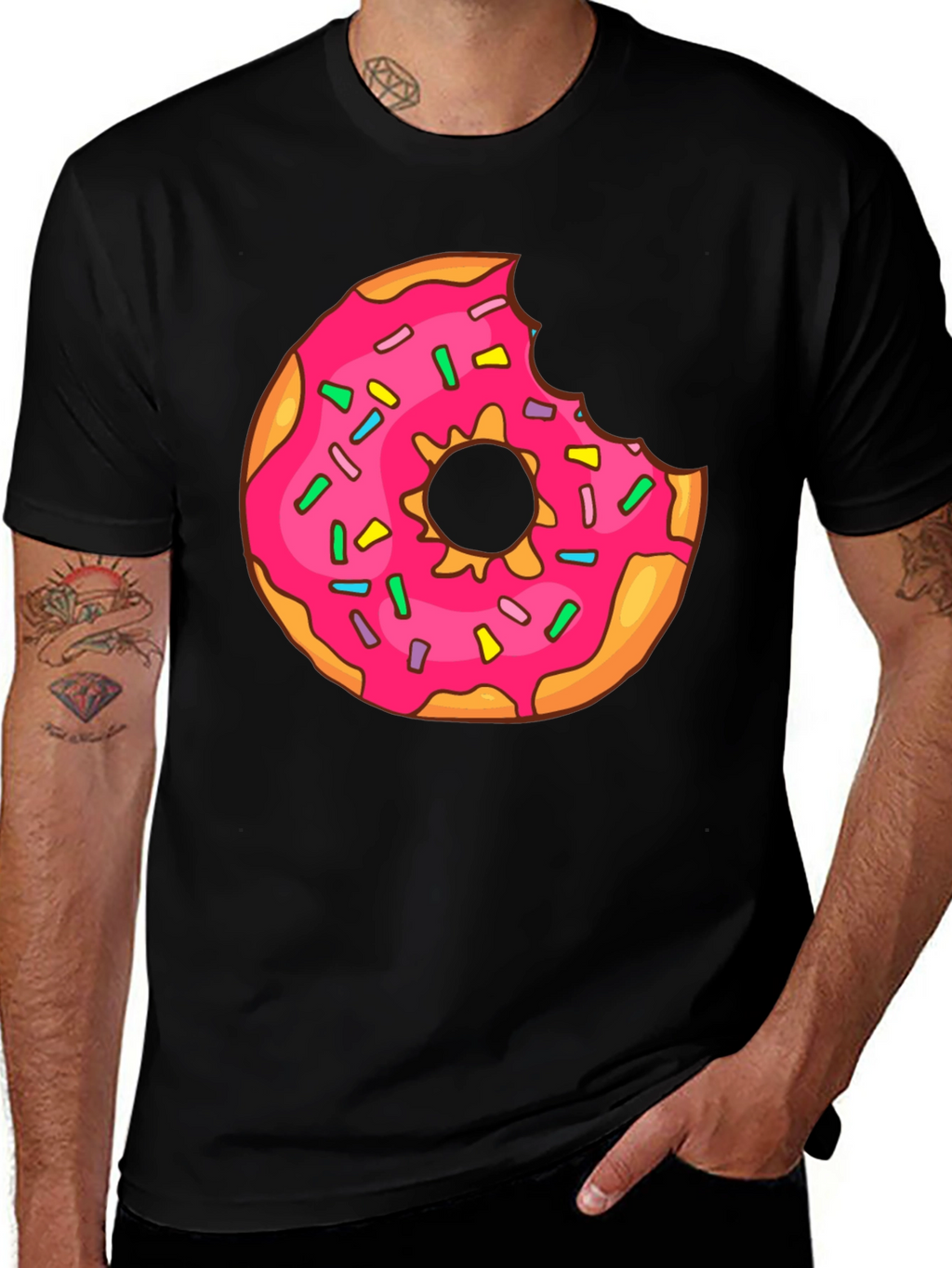 Donut T-Shirt - Sweet Tooth Fashion