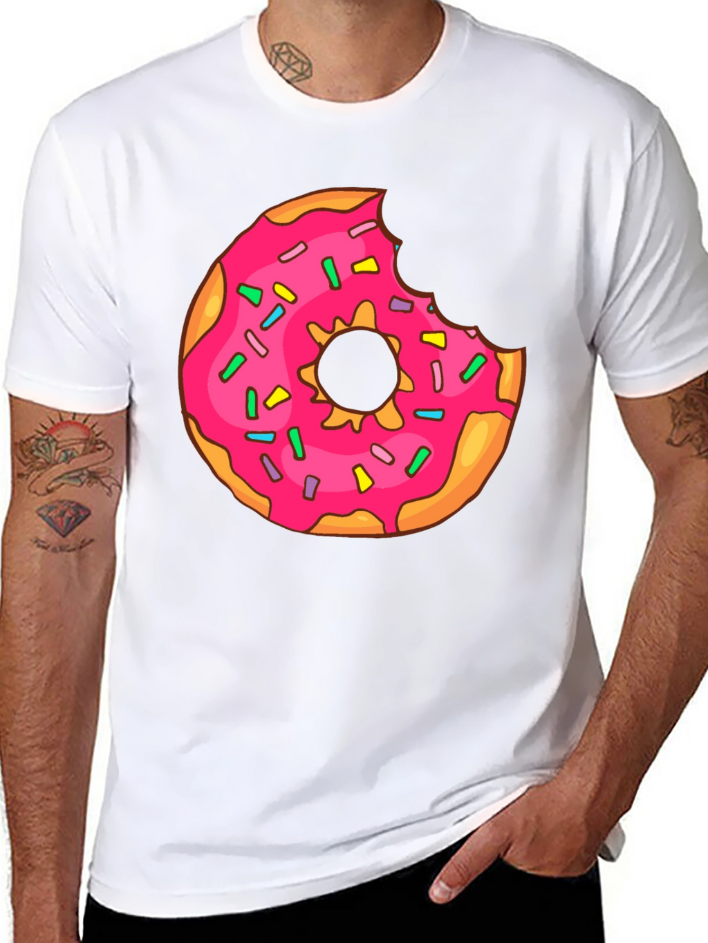 Donut T-Shirt - Sweet Tooth Fashion