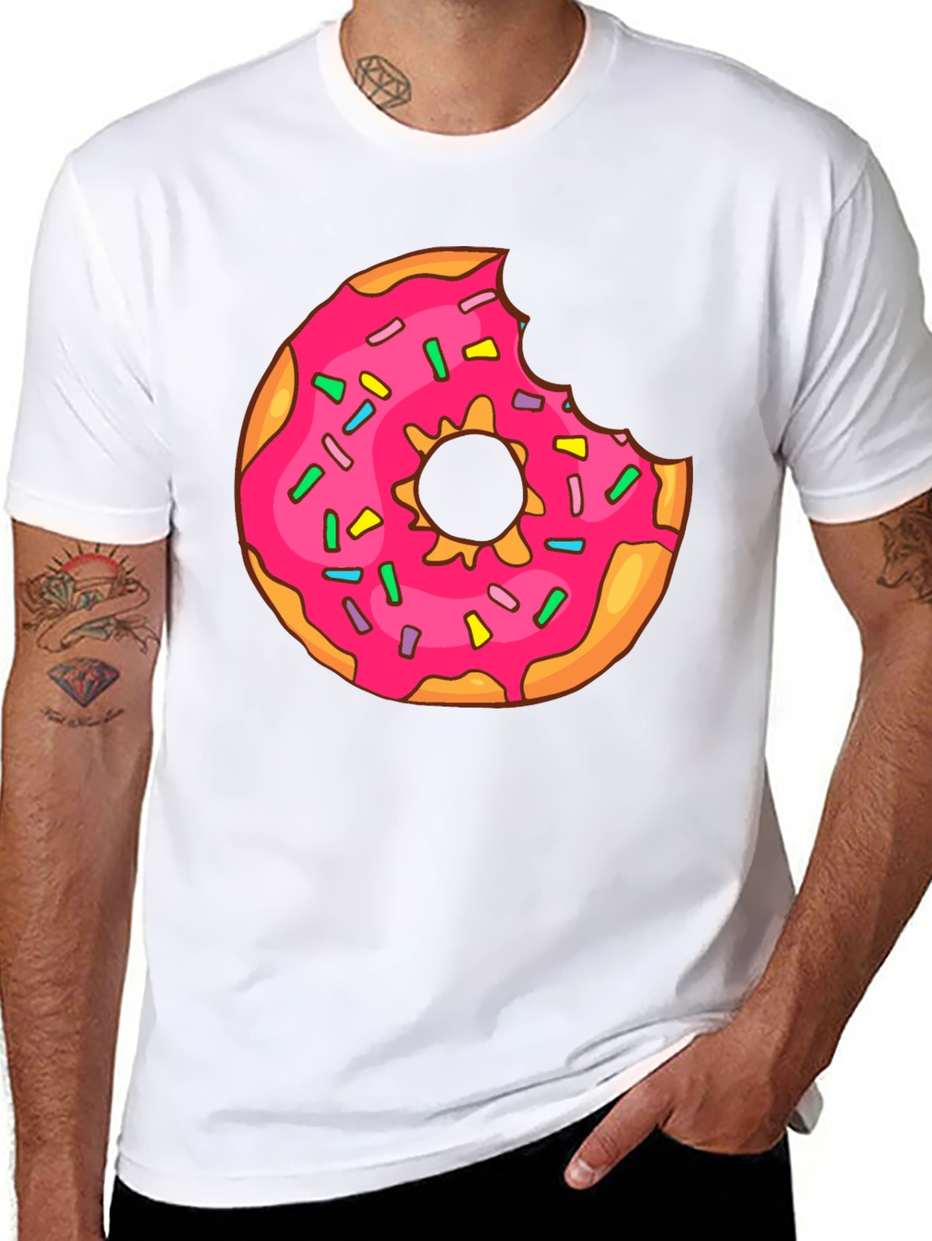 Donut T-Shirt - Sweet Tooth Fashion