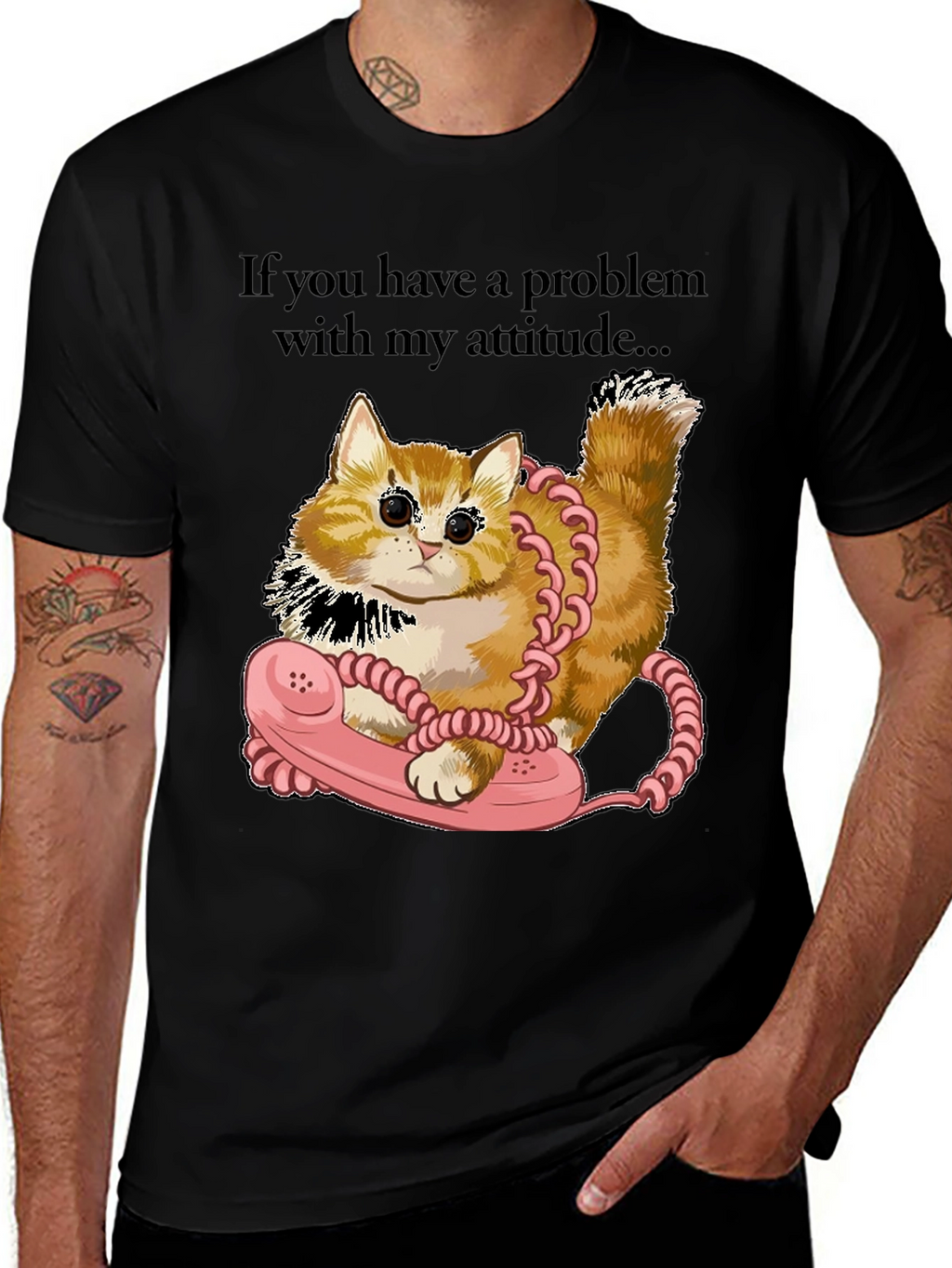 Attitude Cat T-Shirt
