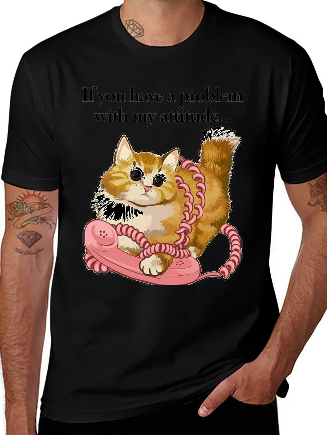 Attitude Cat T-Shirt