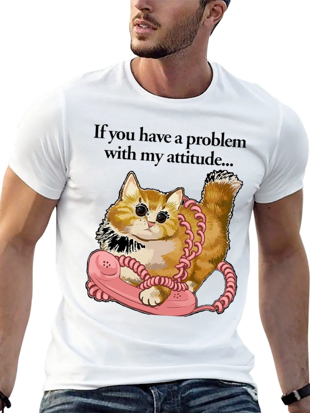 Attitude Cat T-Shirt