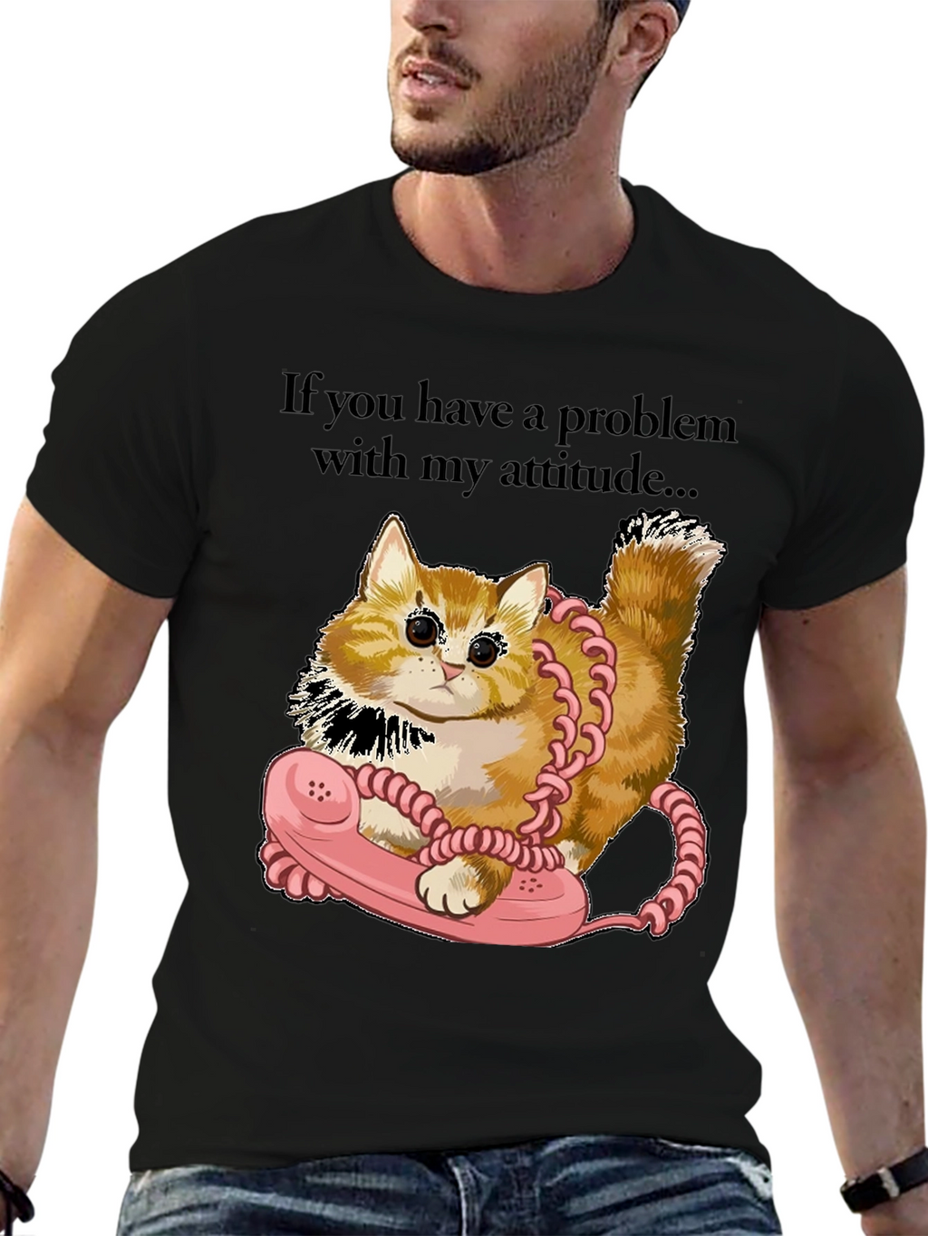 Attitude Cat T-Shirt