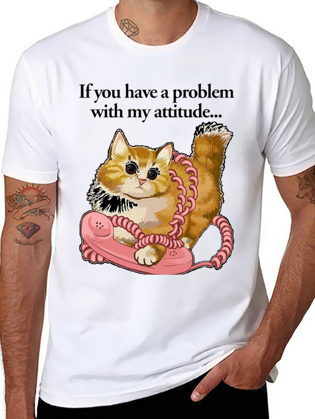 Attitude Cat T-Shirt