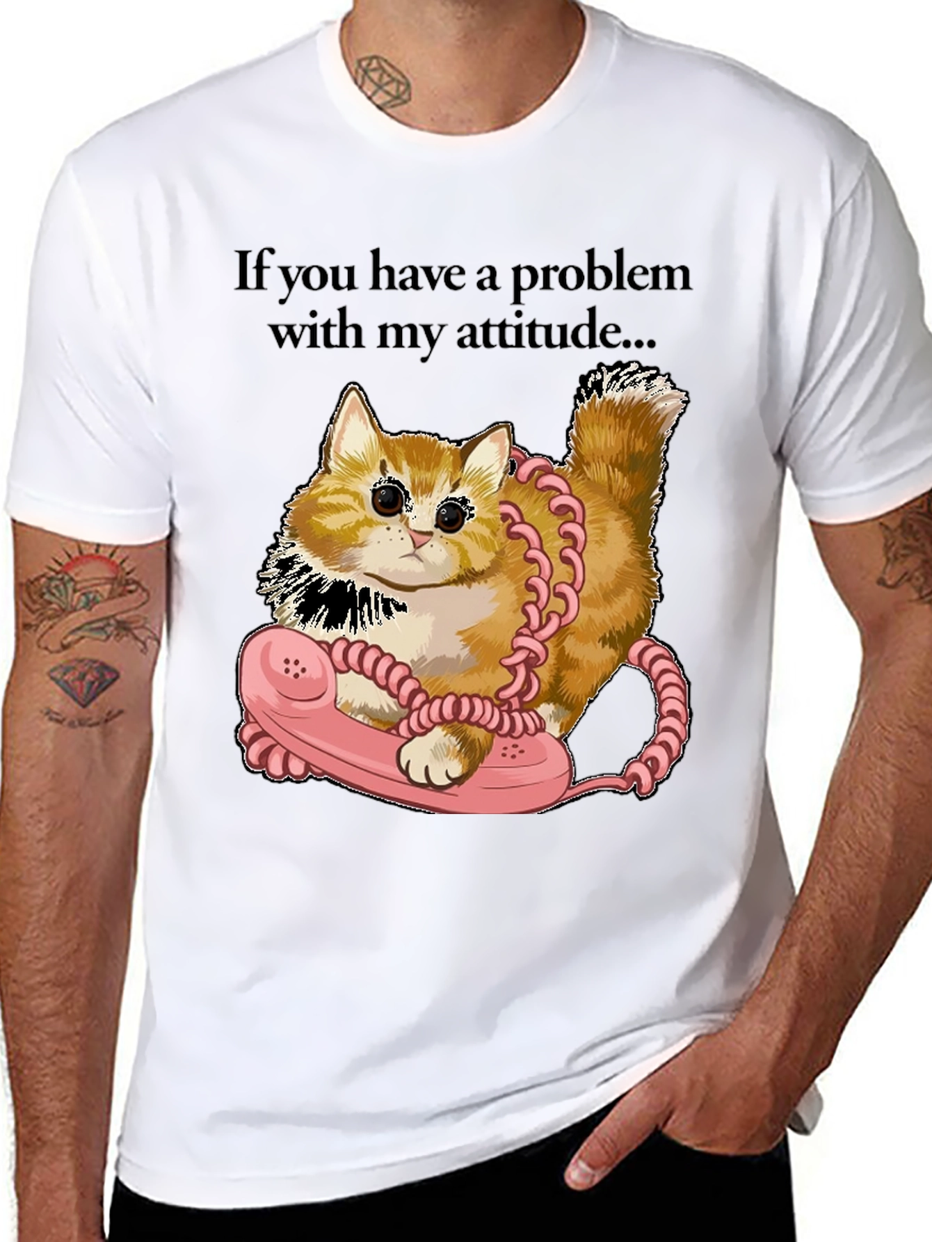 Attitude Cat T-Shirt