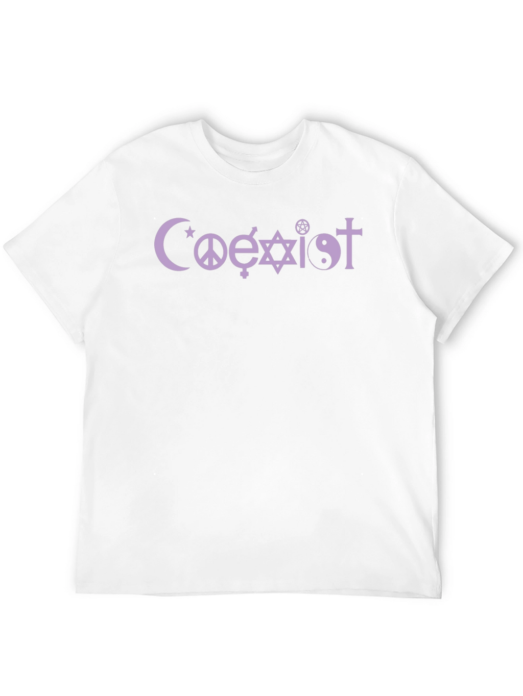 Coexist Graphic Print Black T-Shirt