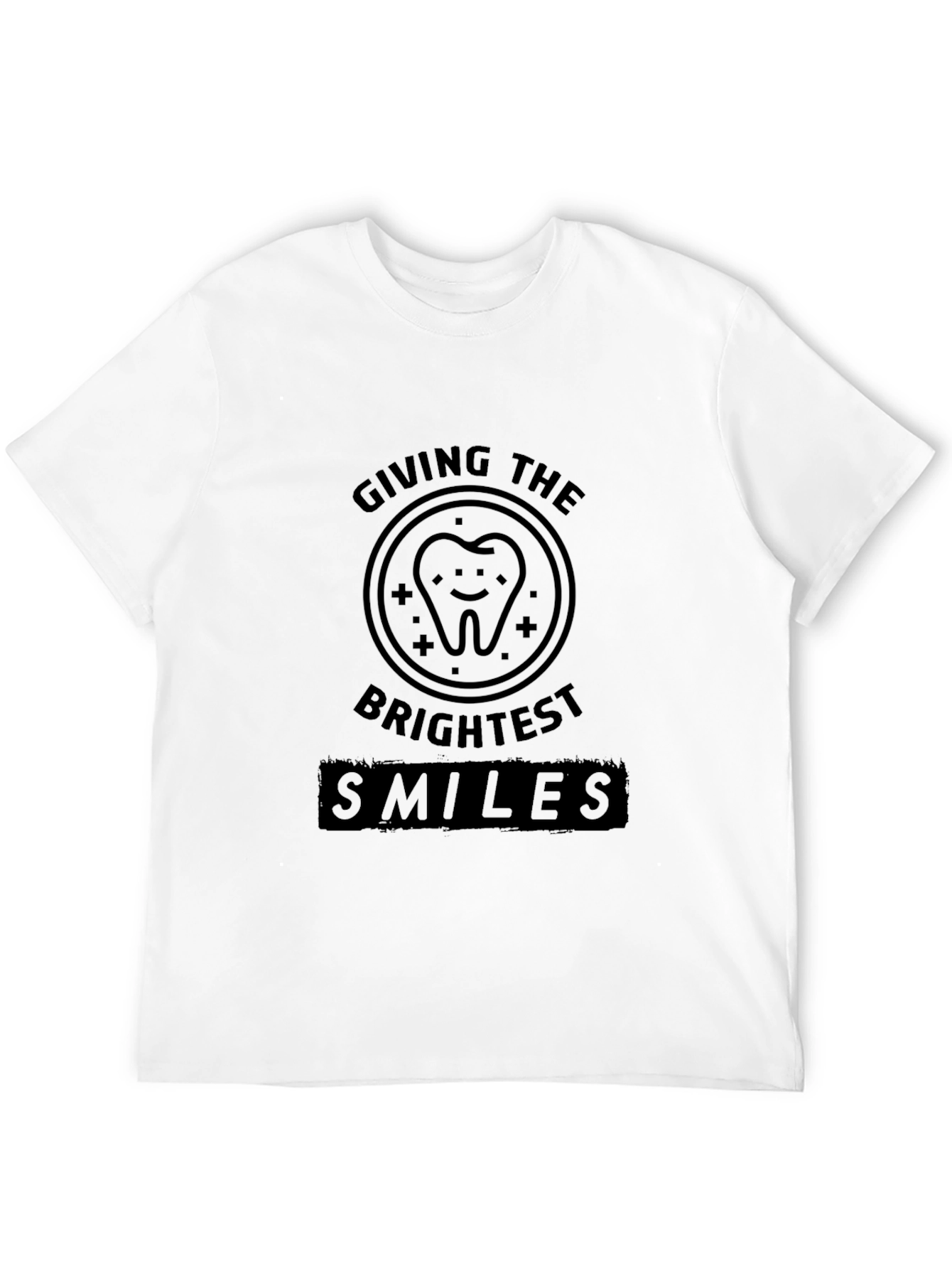Brightest Smiles Graphic Tee - Black Dental Shirt