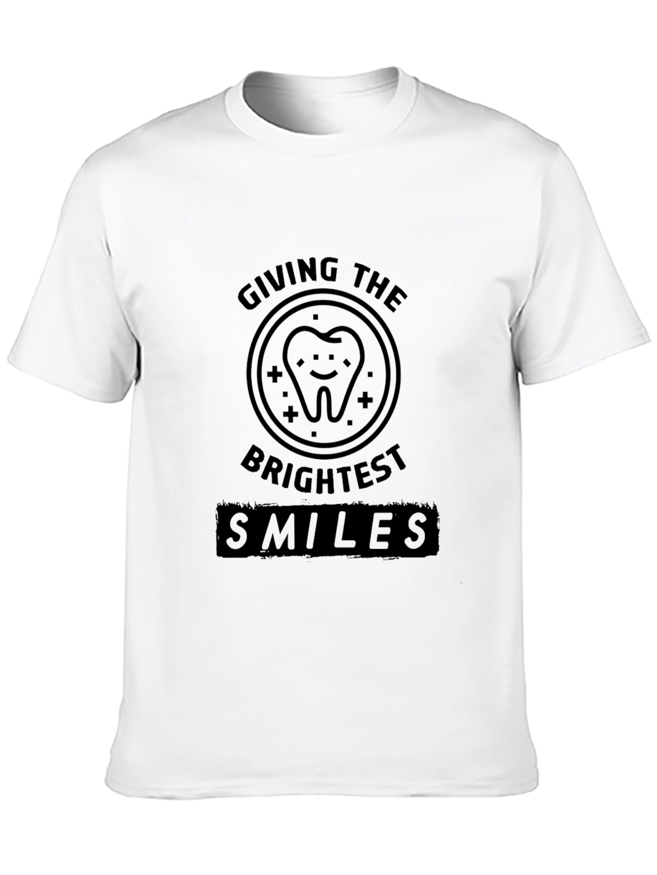 Brightest Smiles Graphic Tee - Black Dental Shirt
