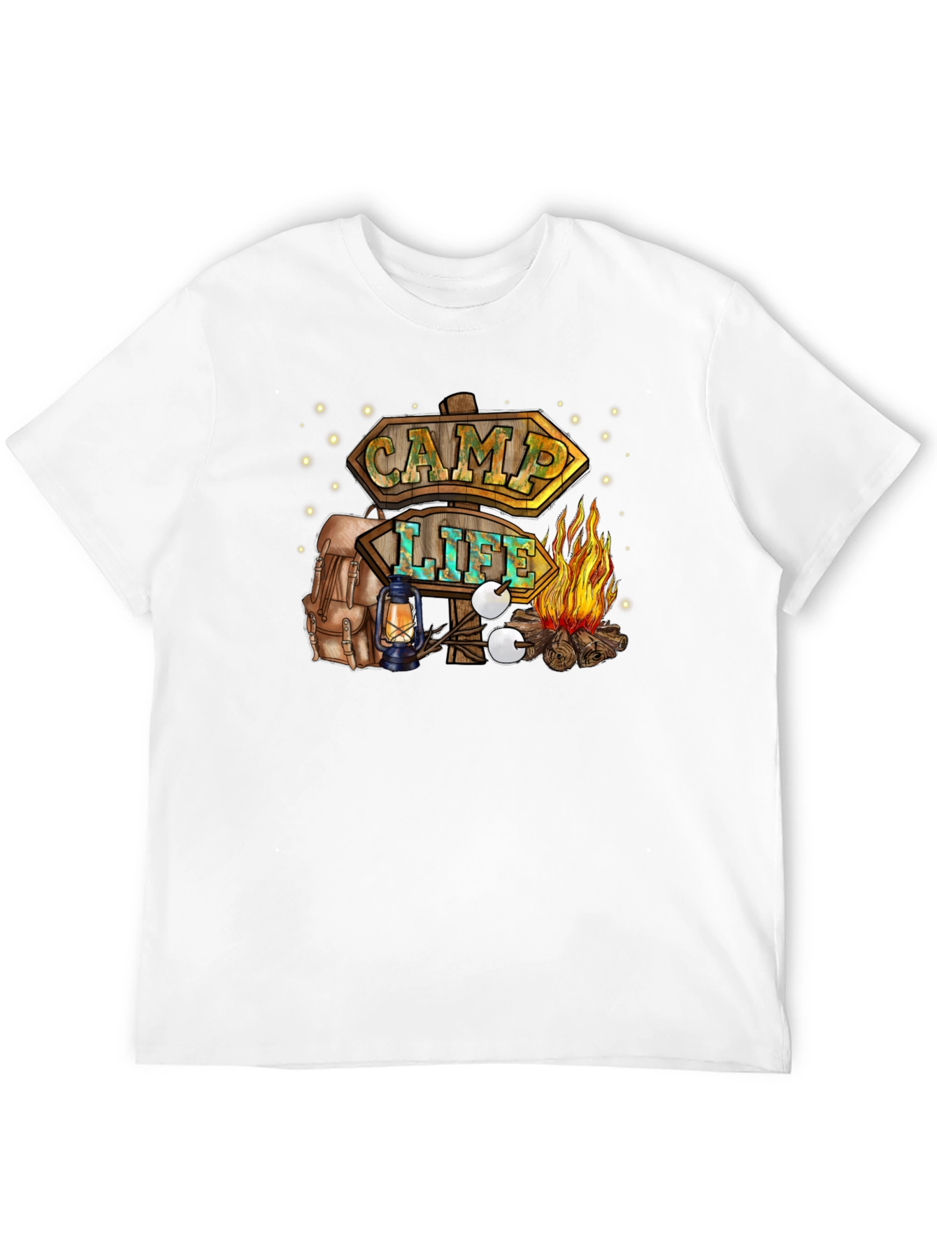 Camp Life T-Shirt - Outdoor Adventure Tee