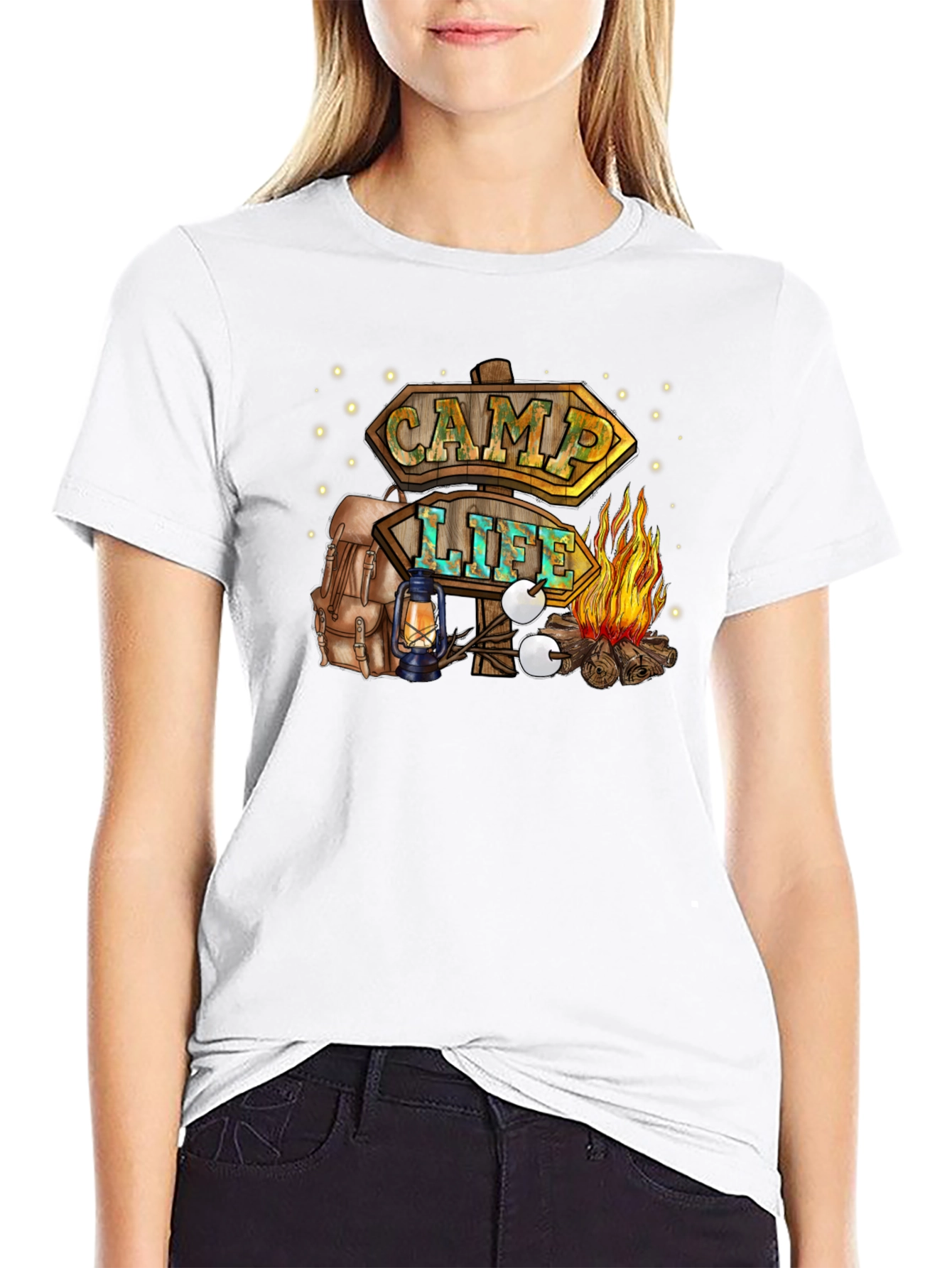 Camp Life T-Shirt - Outdoor Adventure Tee