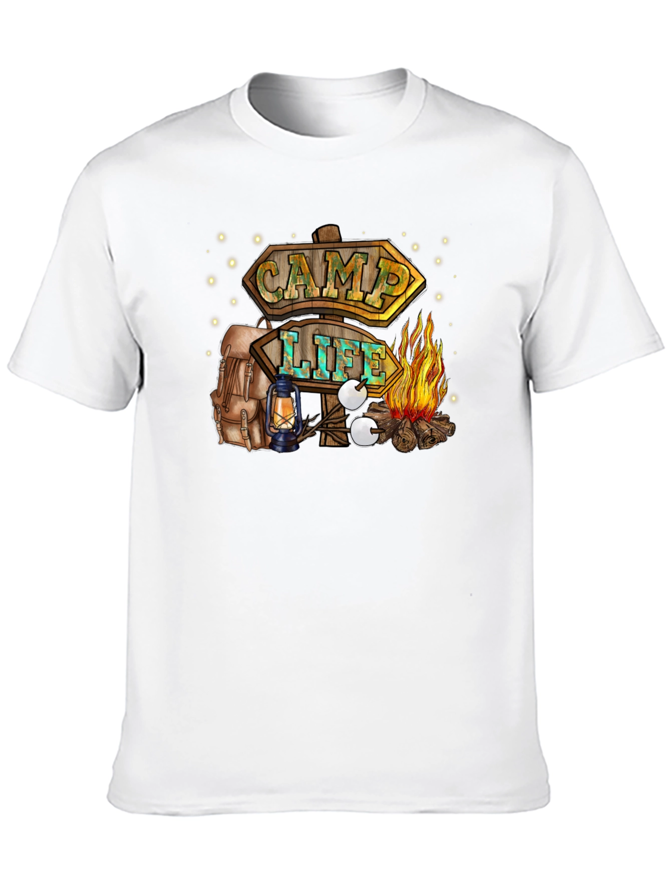 Camp Life T-Shirt - Outdoor Adventure Tee