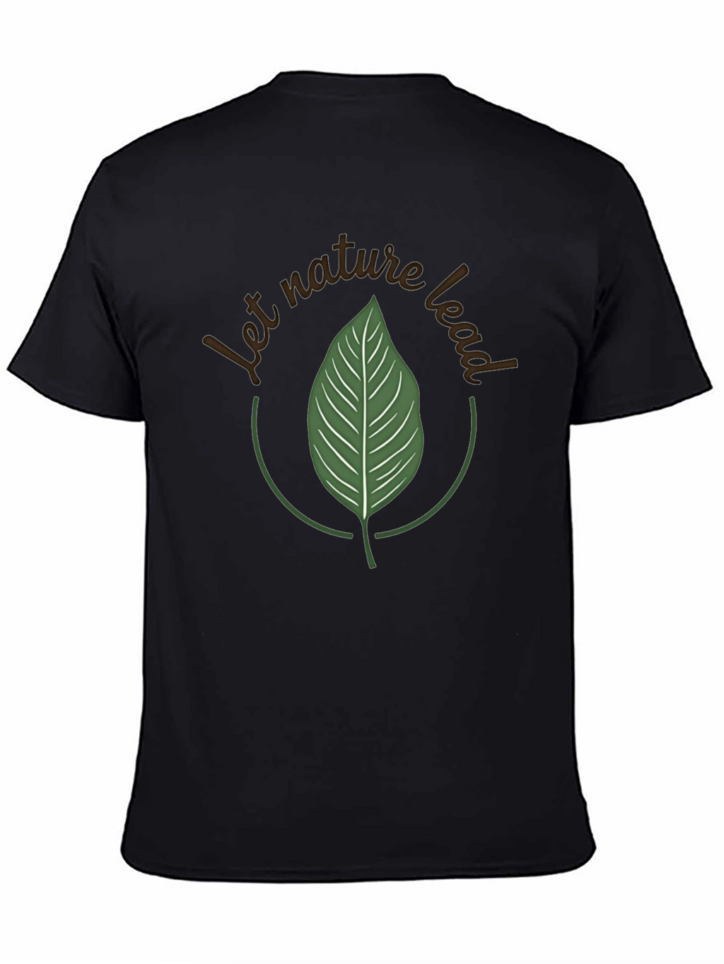 Nature Lead Graphic Tee - Eco-Friendly Style