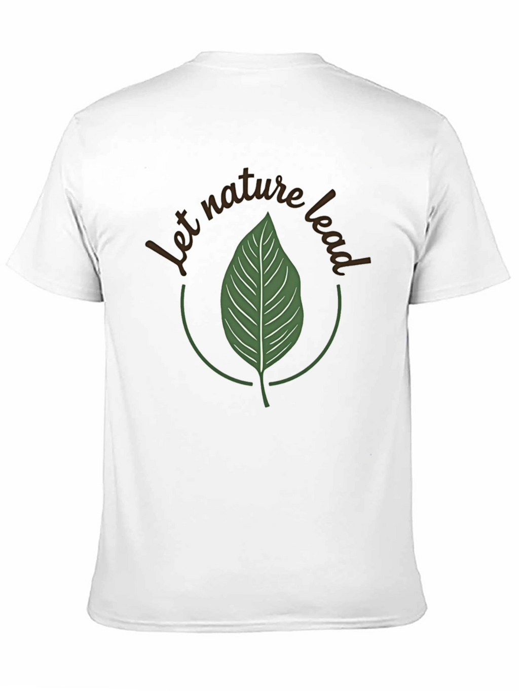 Nature Lead Graphic Tee - Eco-Friendly Style