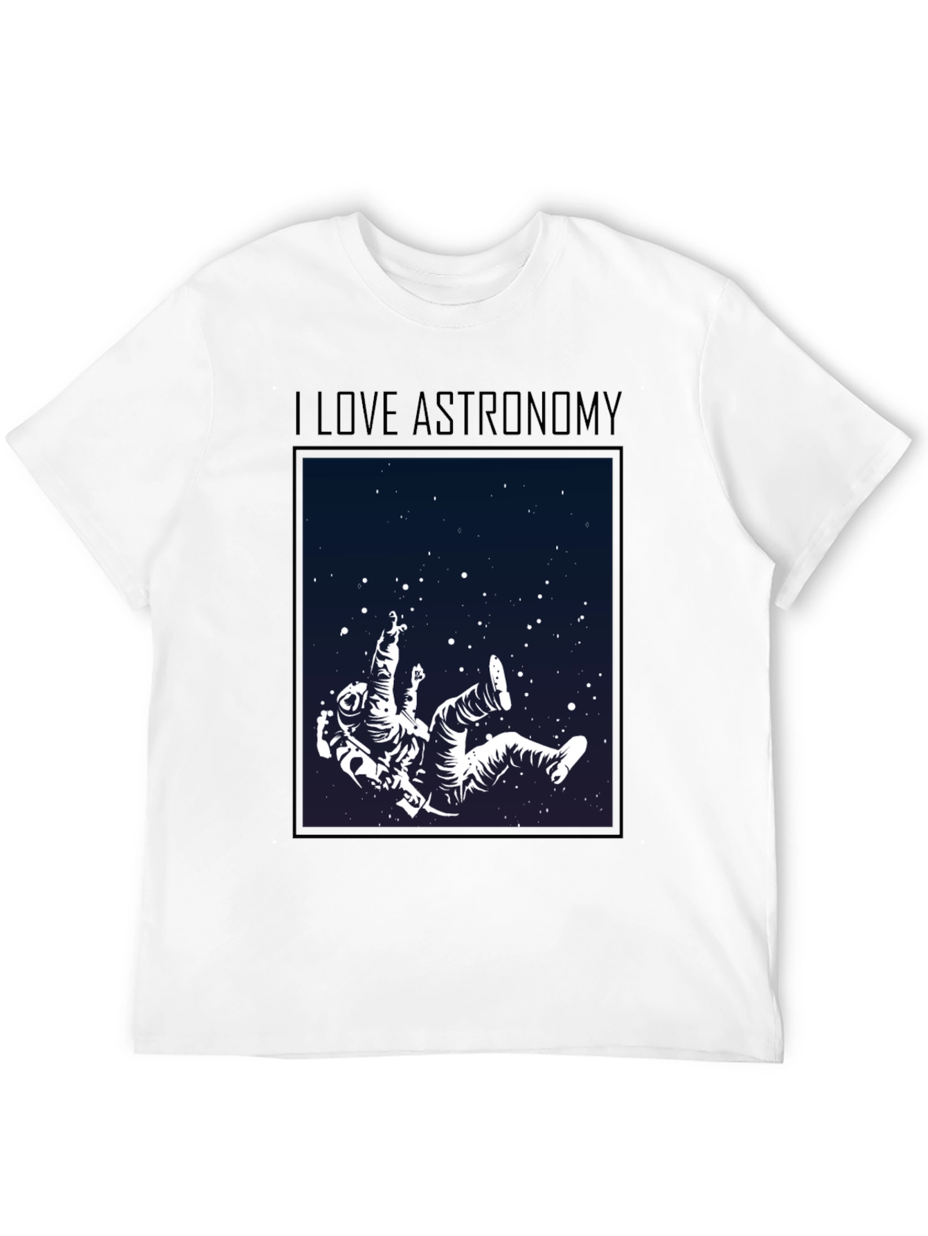 Astronomy Lover T-Shirt: Spaceman Design