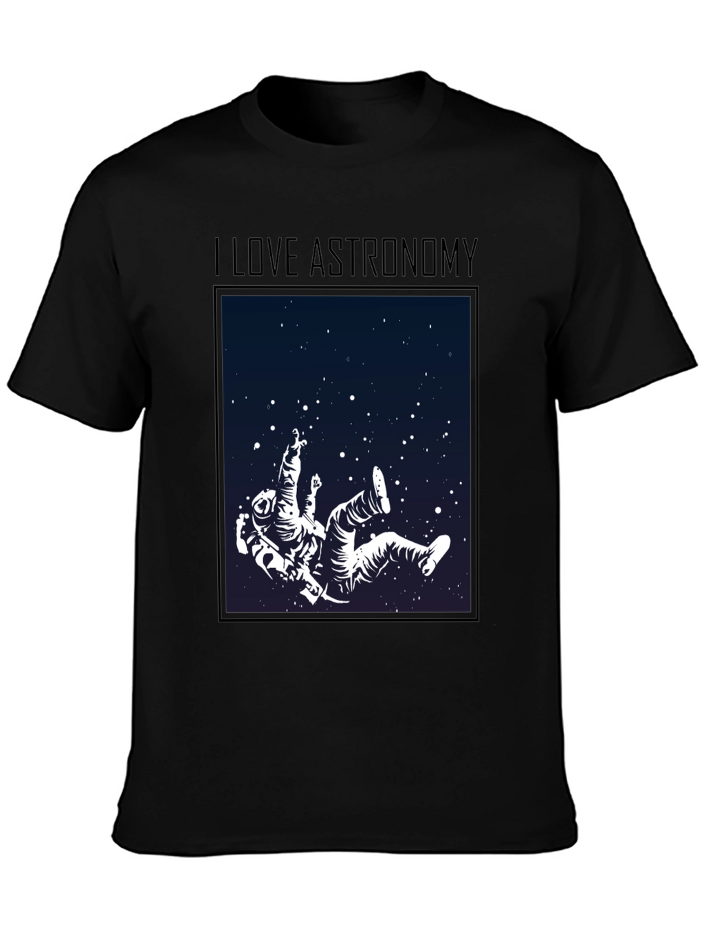 Astronomy Lover T-Shirt: Spaceman Design
