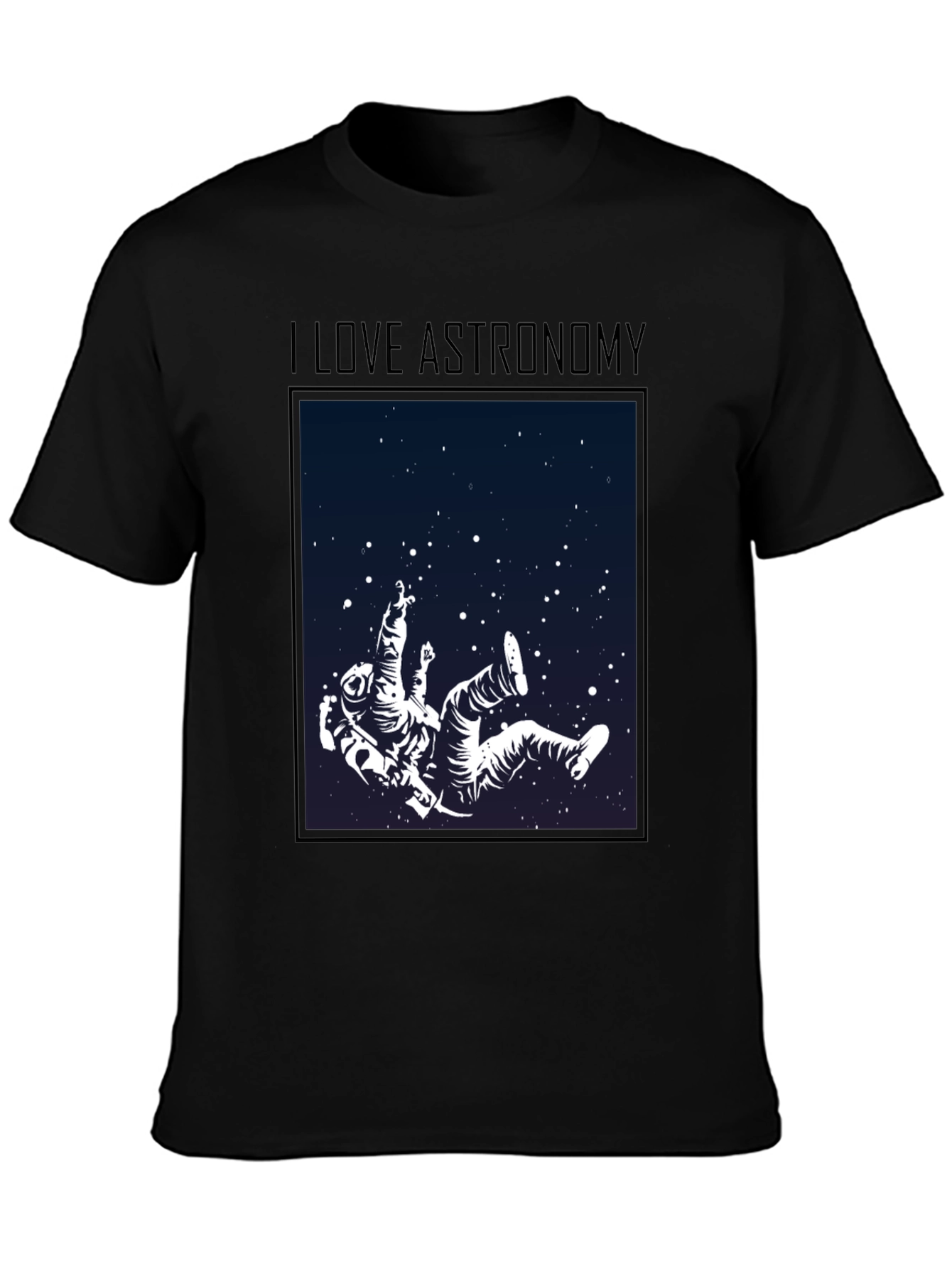Astronomy Lover T-Shirt: Spaceman Design