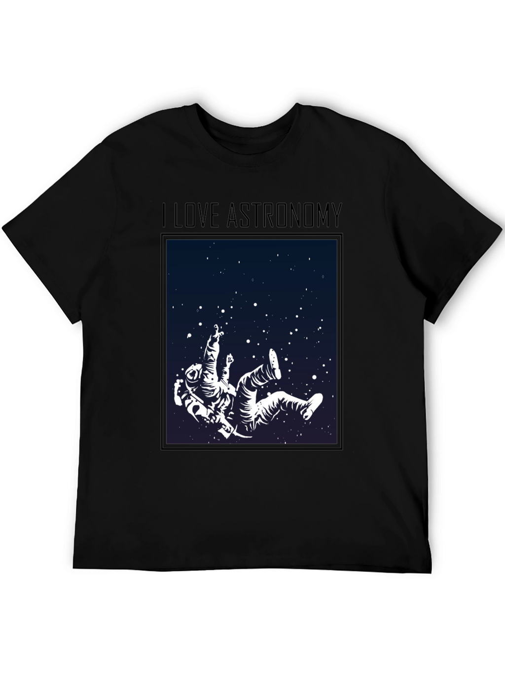 Astronomy Lover T-Shirt: Spaceman Design