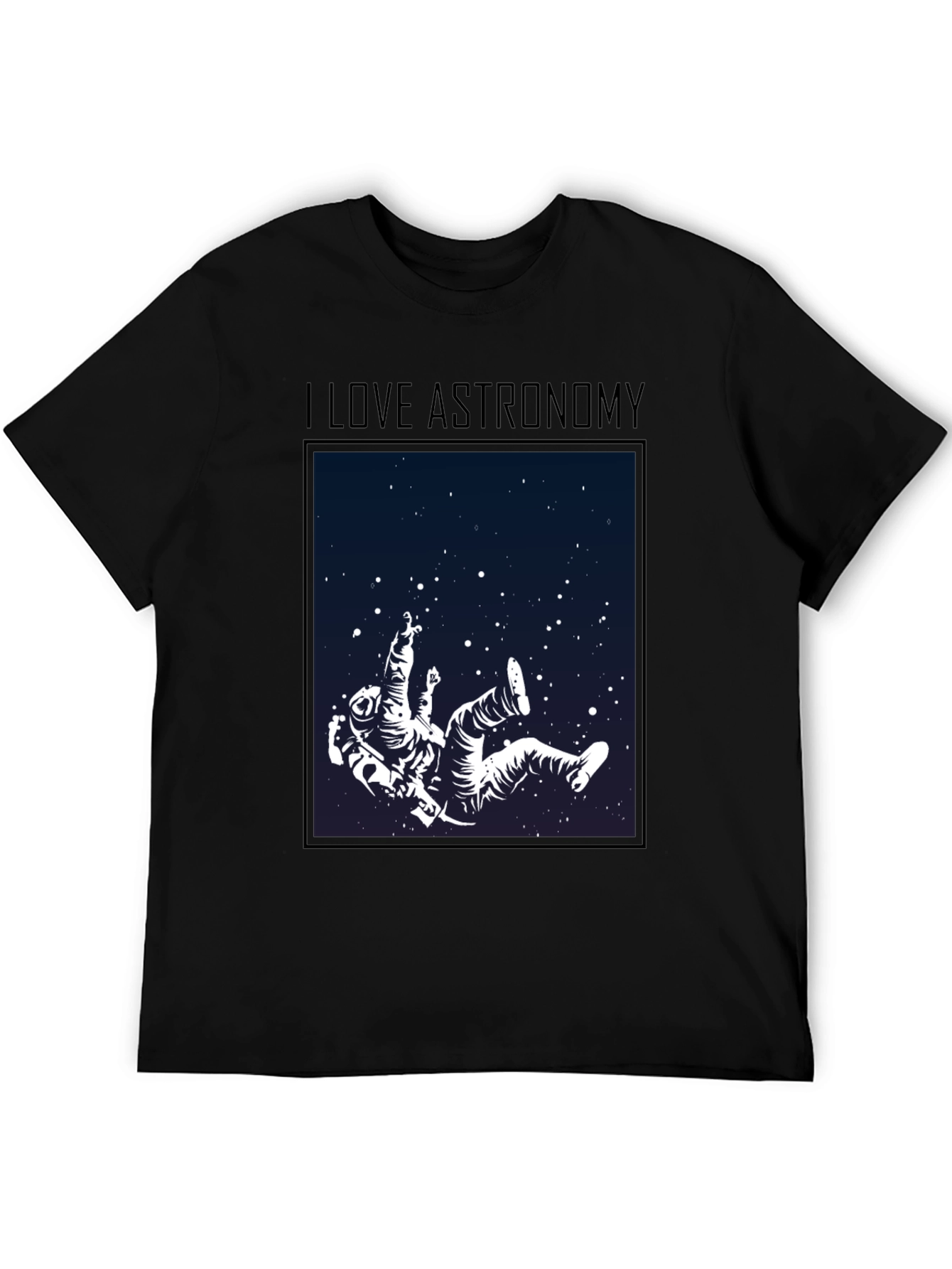 Astronomy Lover T-Shirt: Spaceman Design