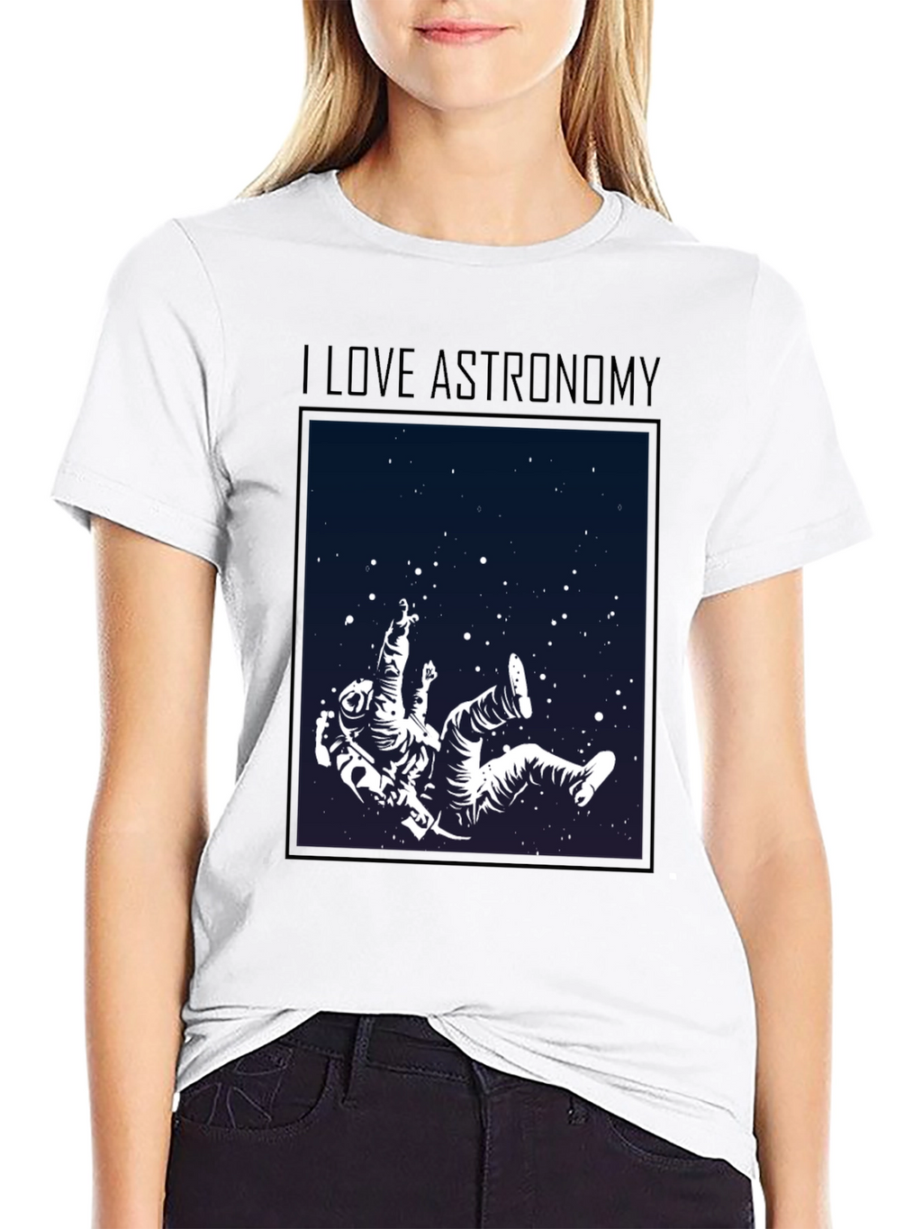 Astronomy Lover T-Shirt: Spaceman Design