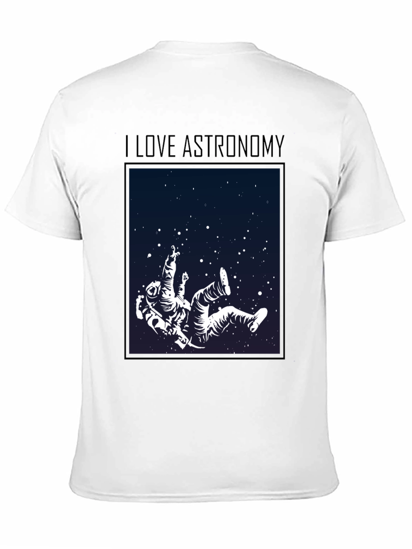 Astronomy Lover T-Shirt: Spaceman Design