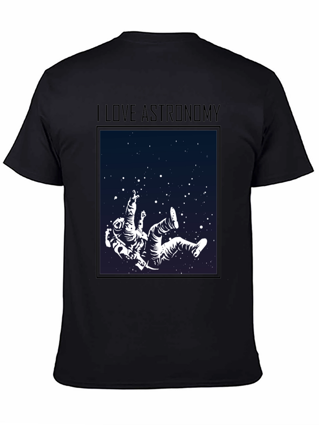 Astronomy Lover T-Shirt: Spaceman Design
