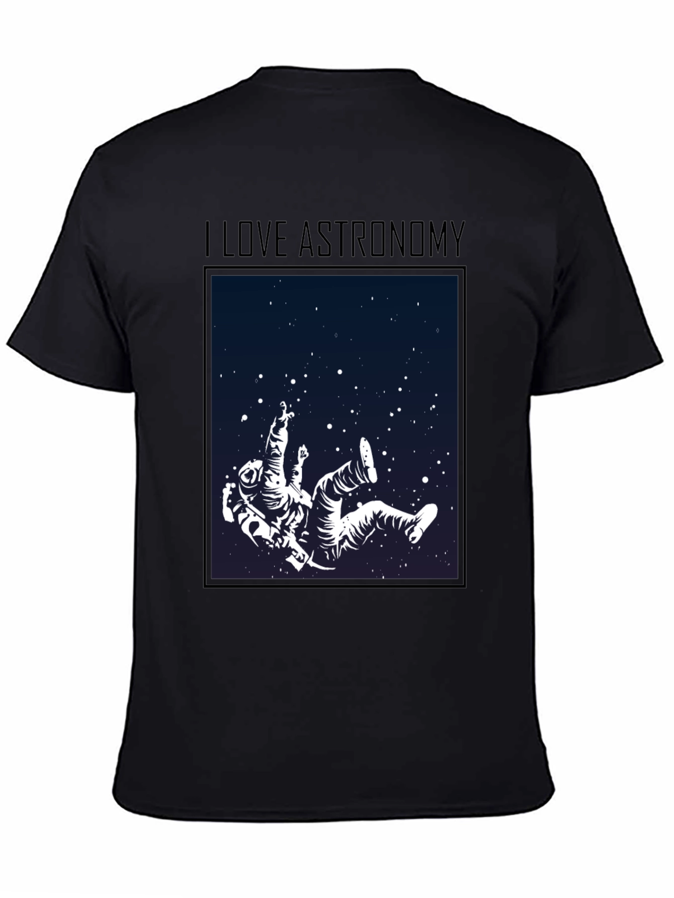 Astronomy Lover T-Shirt: Spaceman Design