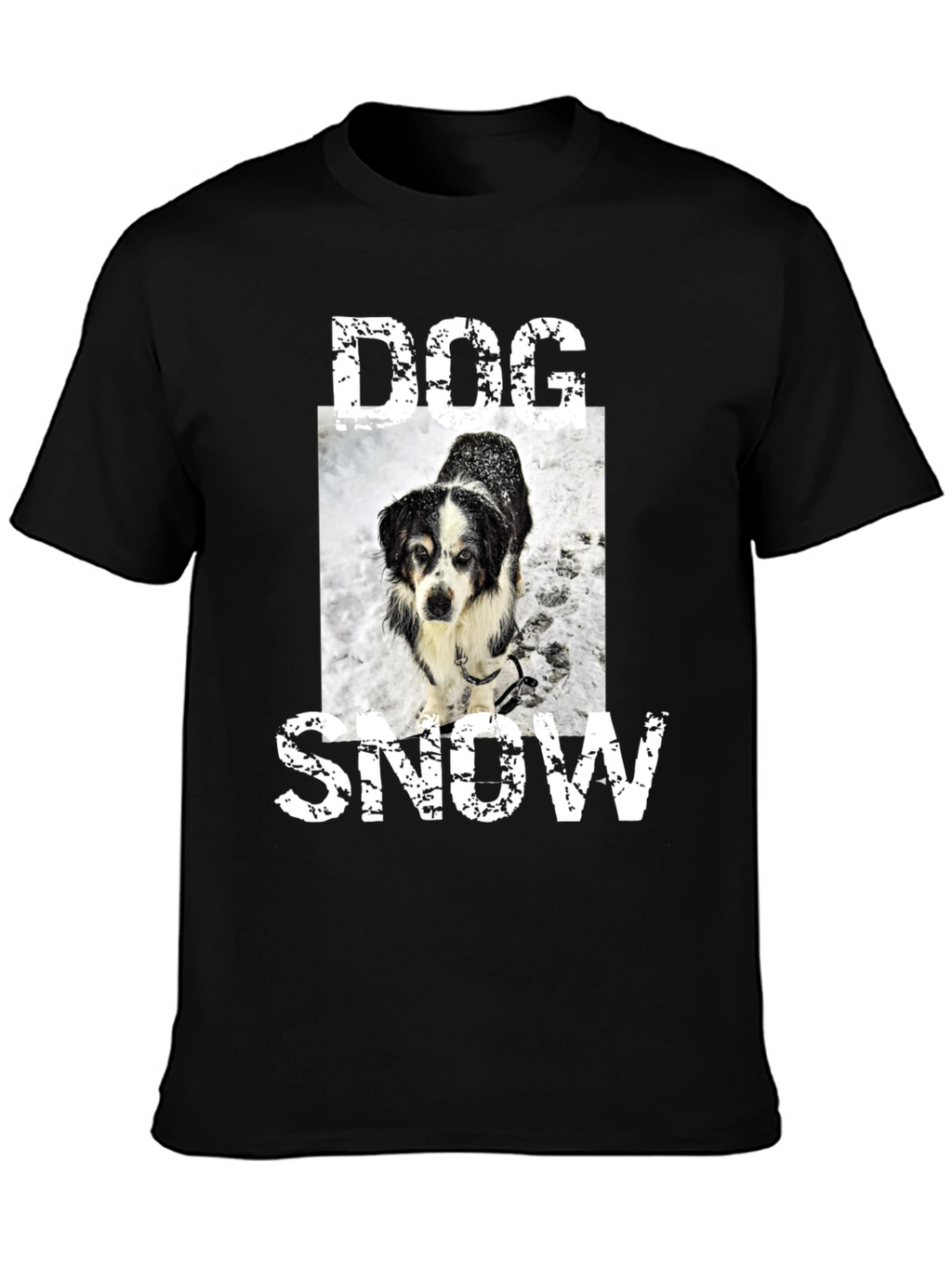 Dog in Snow T-Shirt