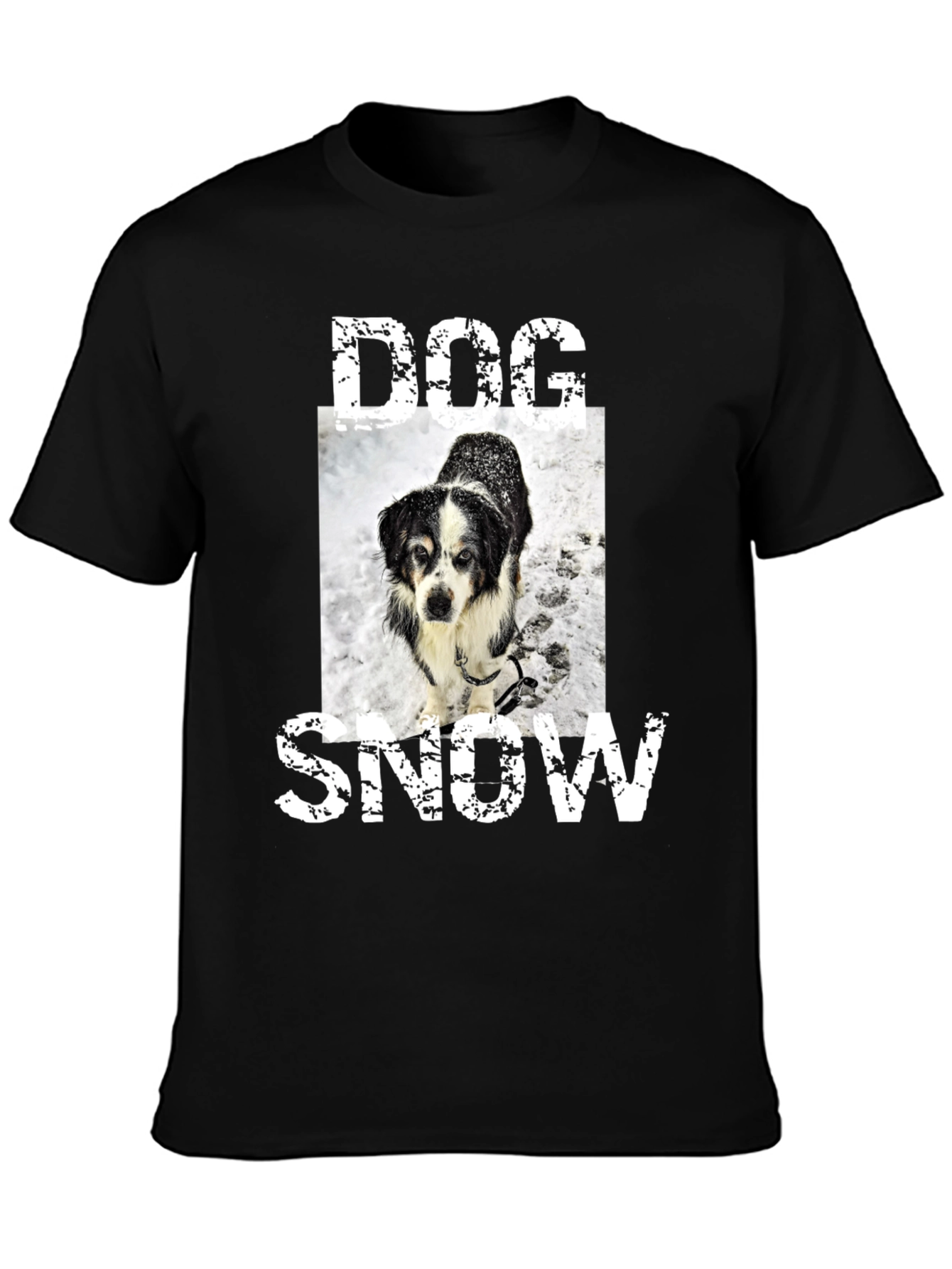 Dog in Snow T-Shirt