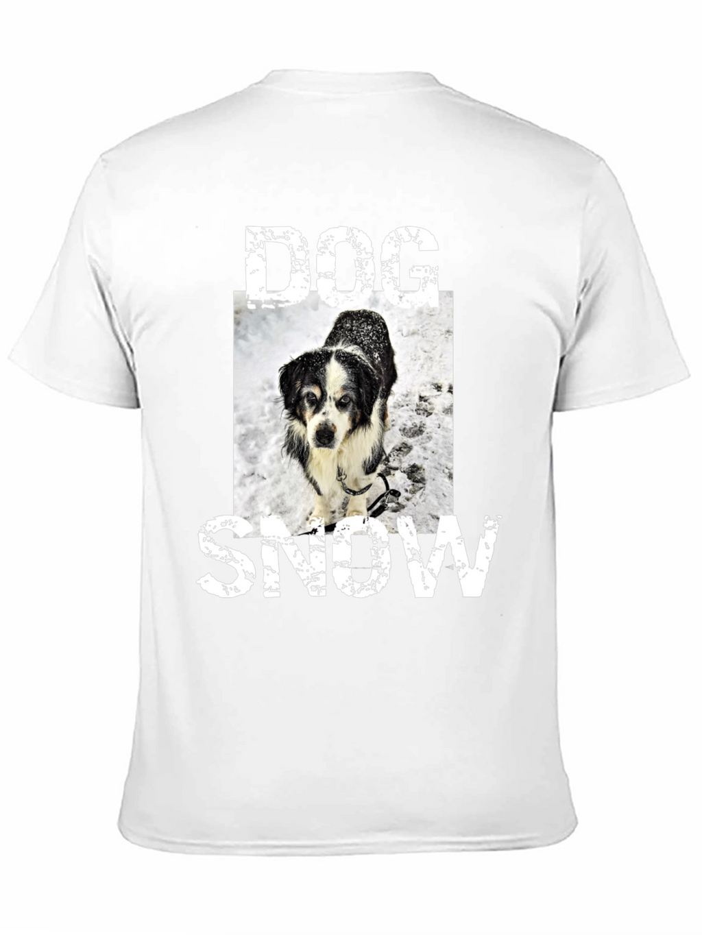 Dog in Snow T-Shirt